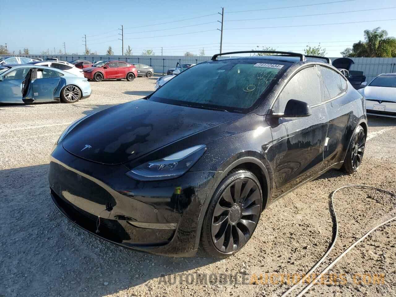 7SAYGDEFXNF375487 TESLA MODEL Y 2022