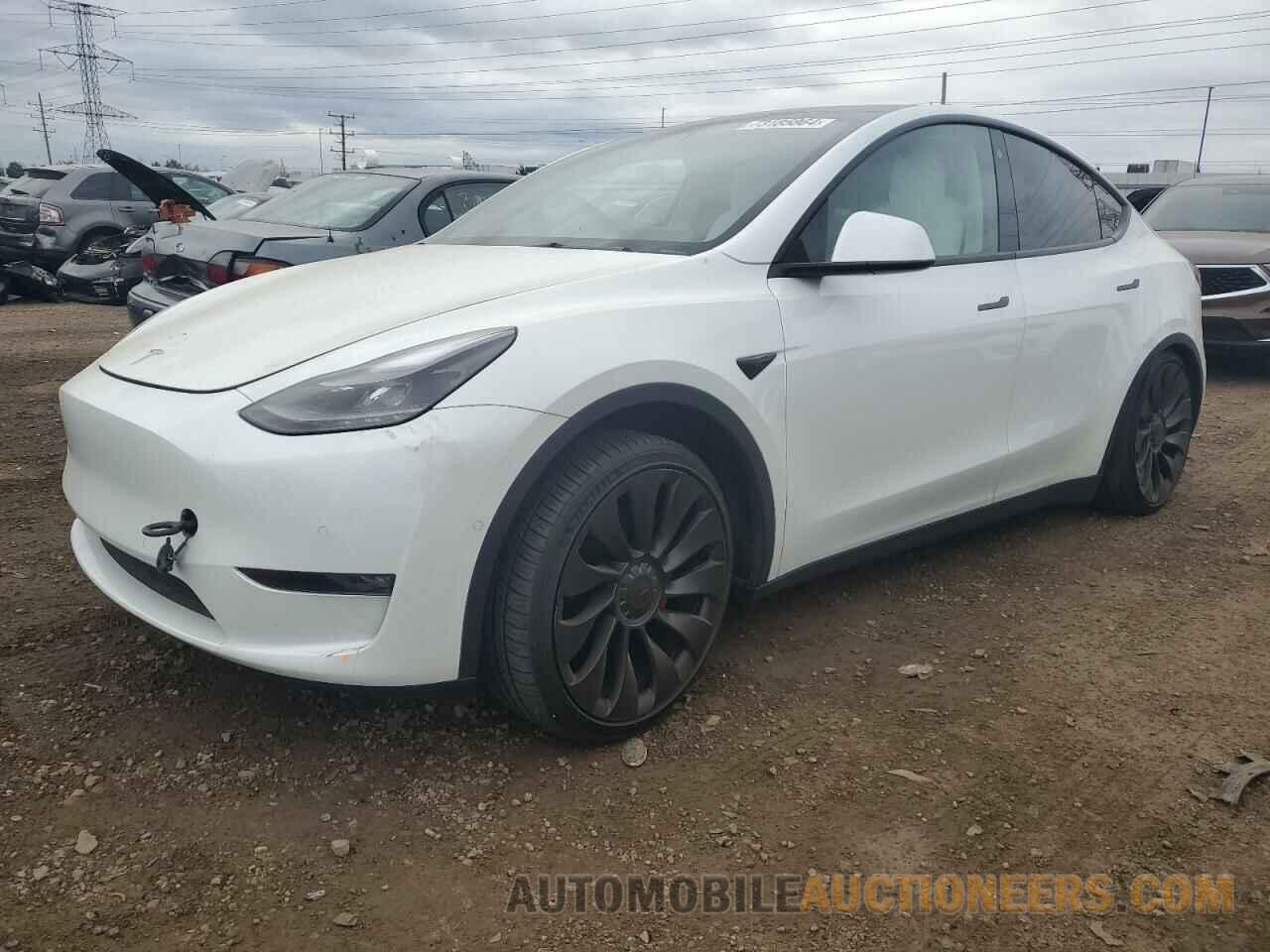 7SAYGDEFXNF375585 TESLA MODEL Y 2022