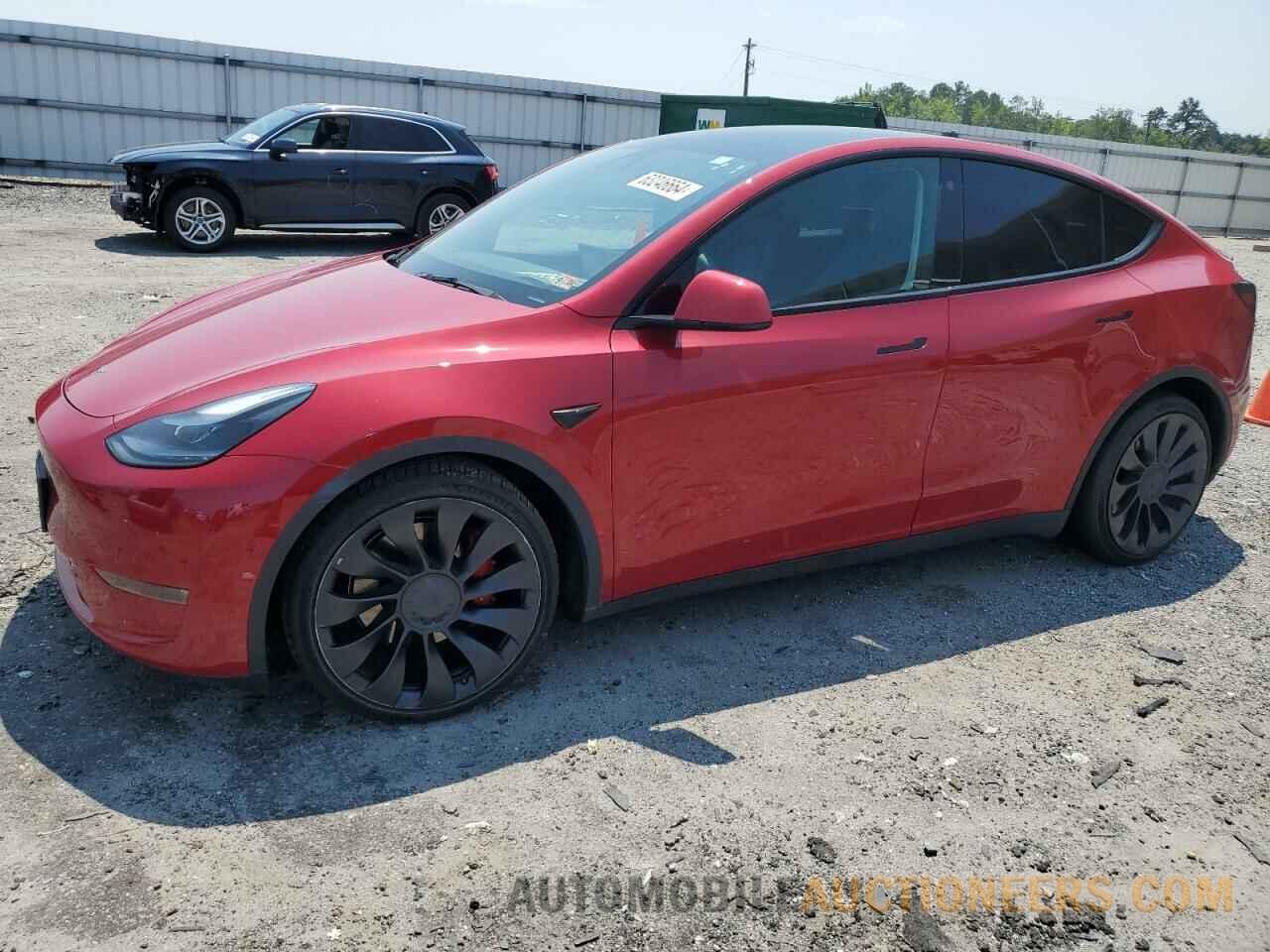 7SAYGDEFXNF376445 TESLA MODEL Y 2022