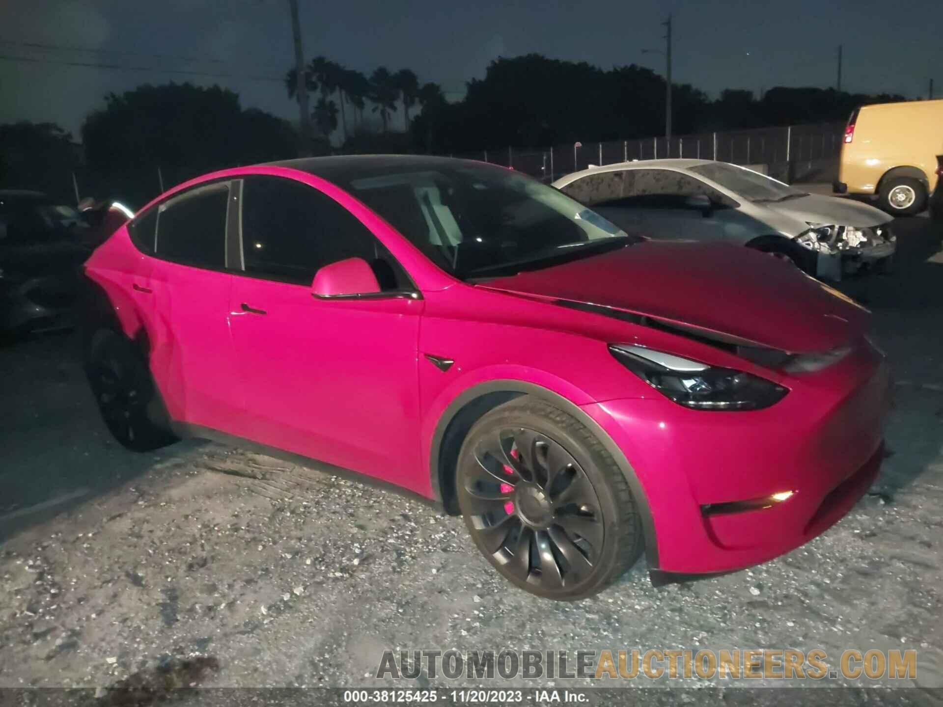 7SAYGDEFXNF398221 TESLA MODEL Y 2022