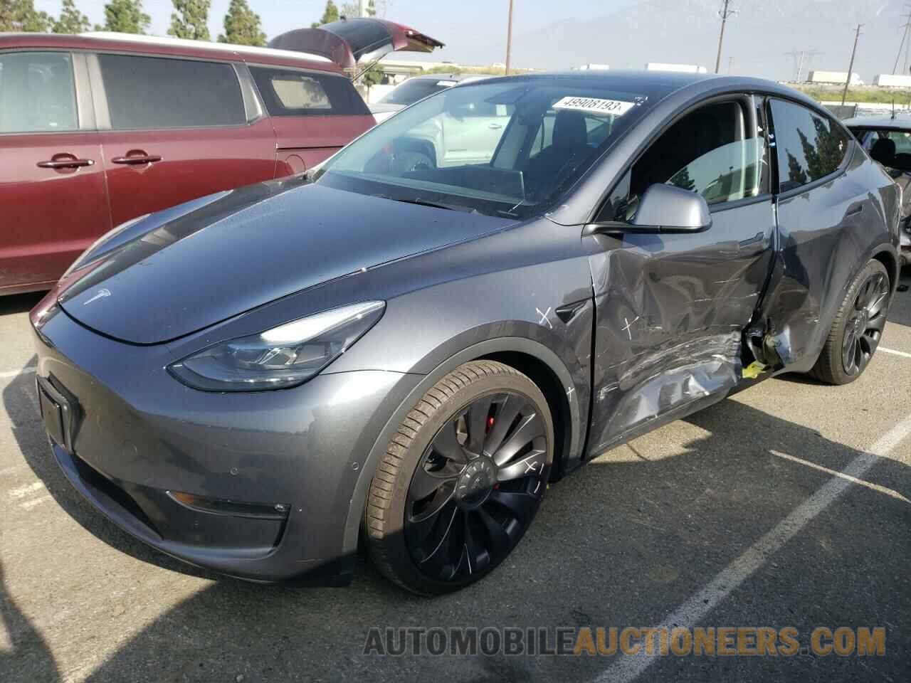 7SAYGDEFXNF398252 TESLA MODEL Y 2022