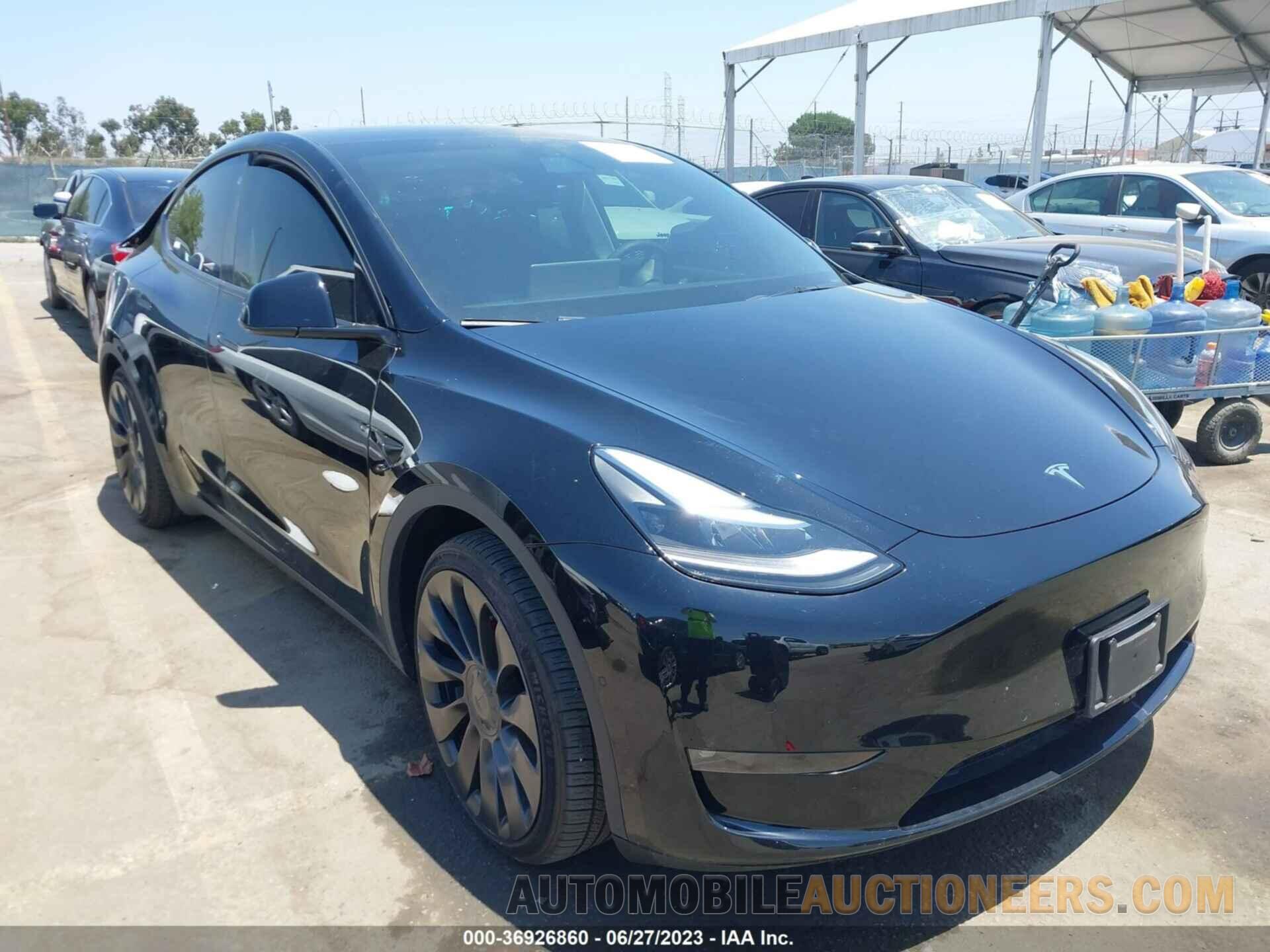 7SAYGDEFXNF403580 TESLA MODEL Y 2022