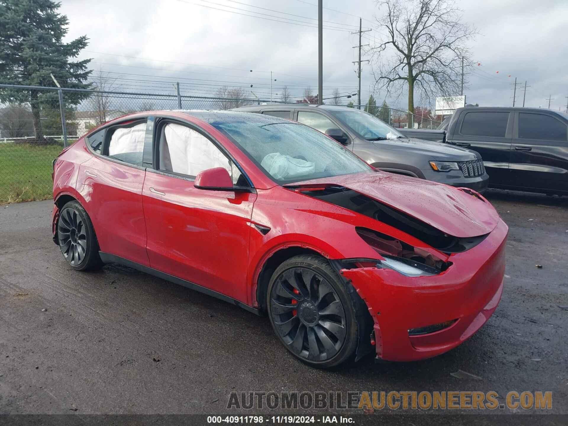 7SAYGDEFXNF403966 TESLA MODEL Y 2022