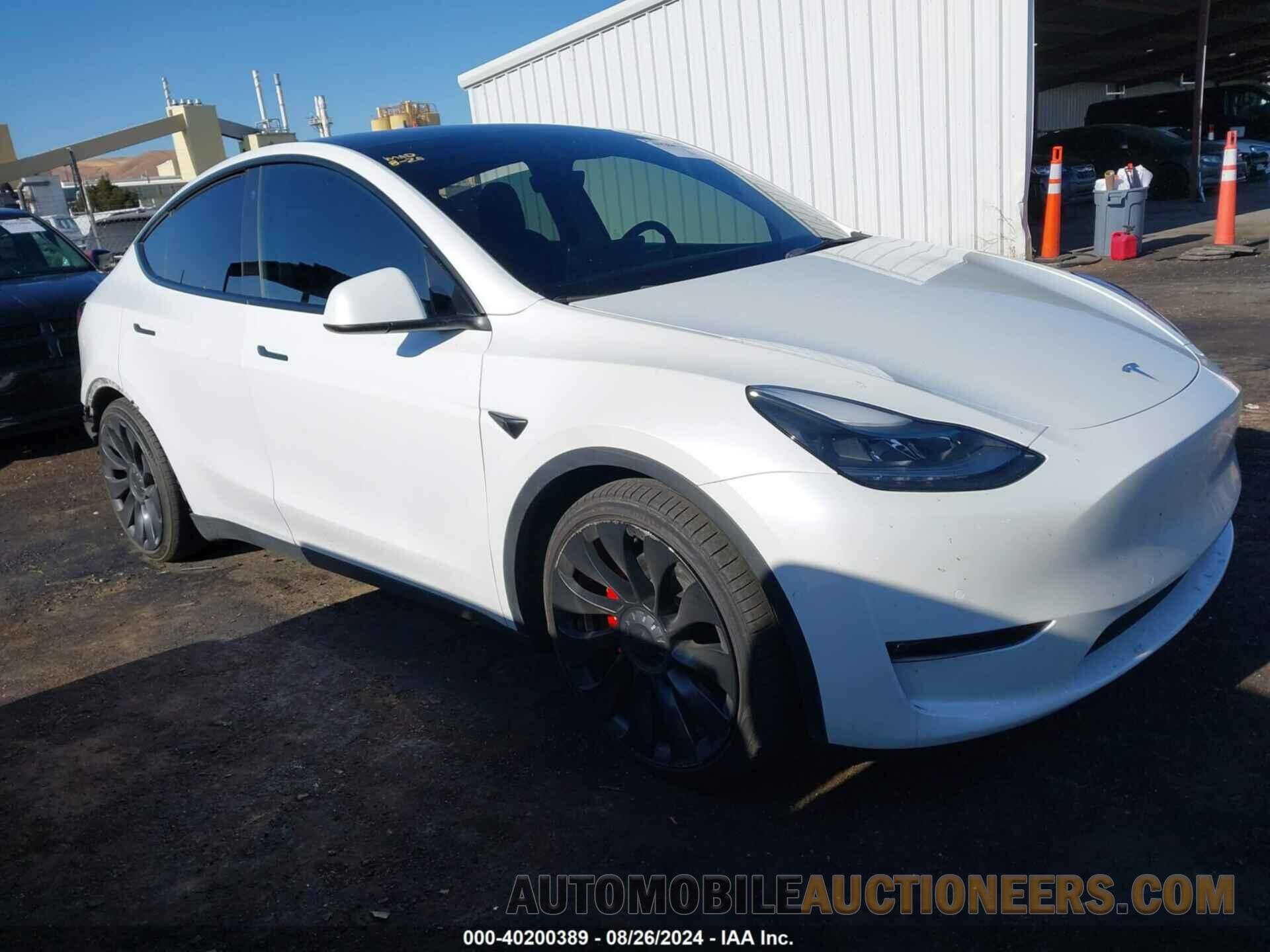 7SAYGDEFXNF443299 TESLA MODEL Y 2022