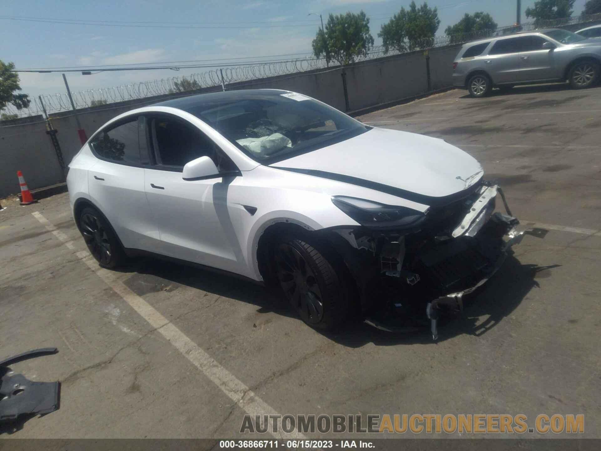 7SAYGDEFXNF451113 TESLA MODEL Y 2022