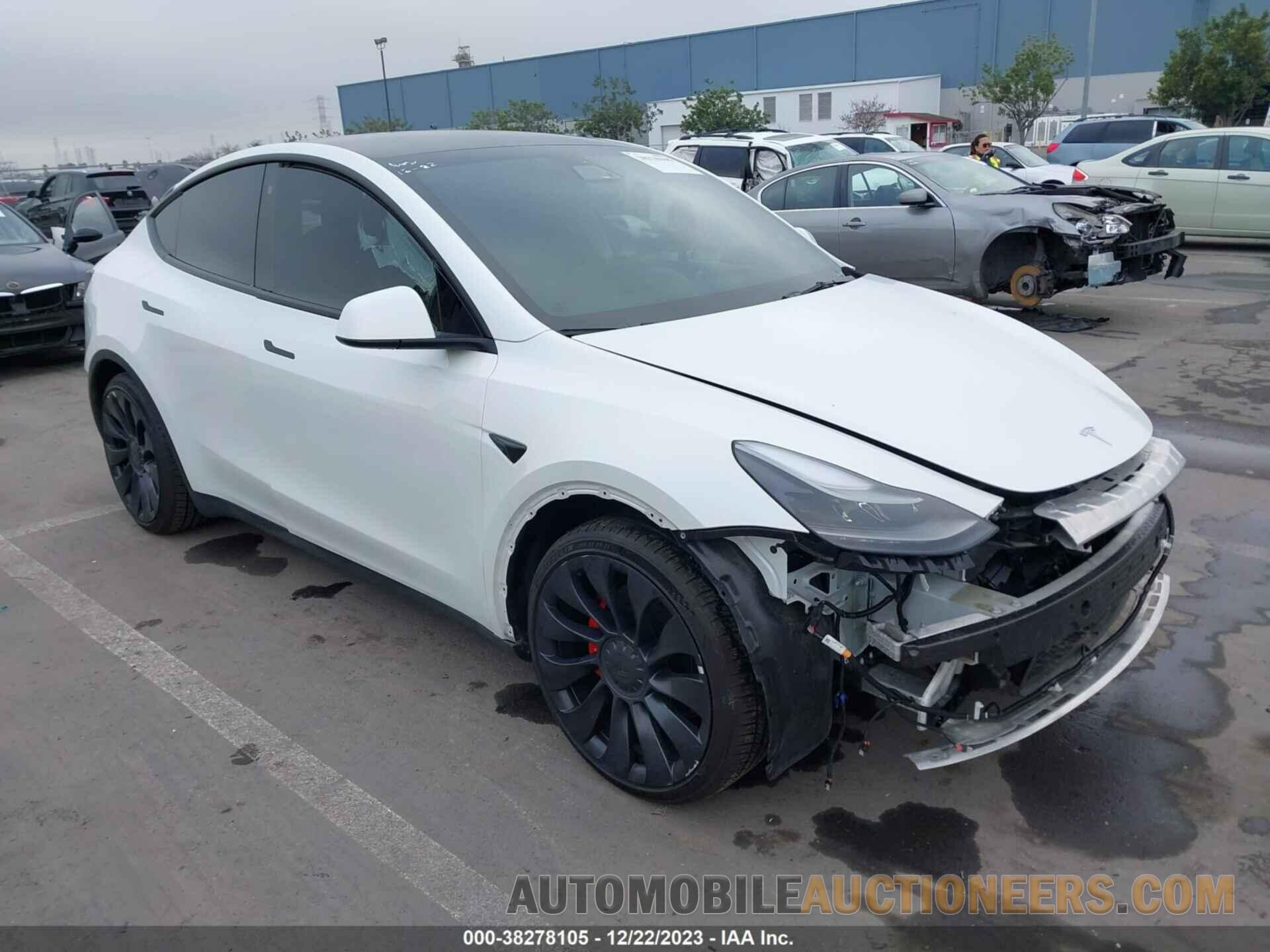 7SAYGDEFXNF484838 TESLA MODEL Y 2022