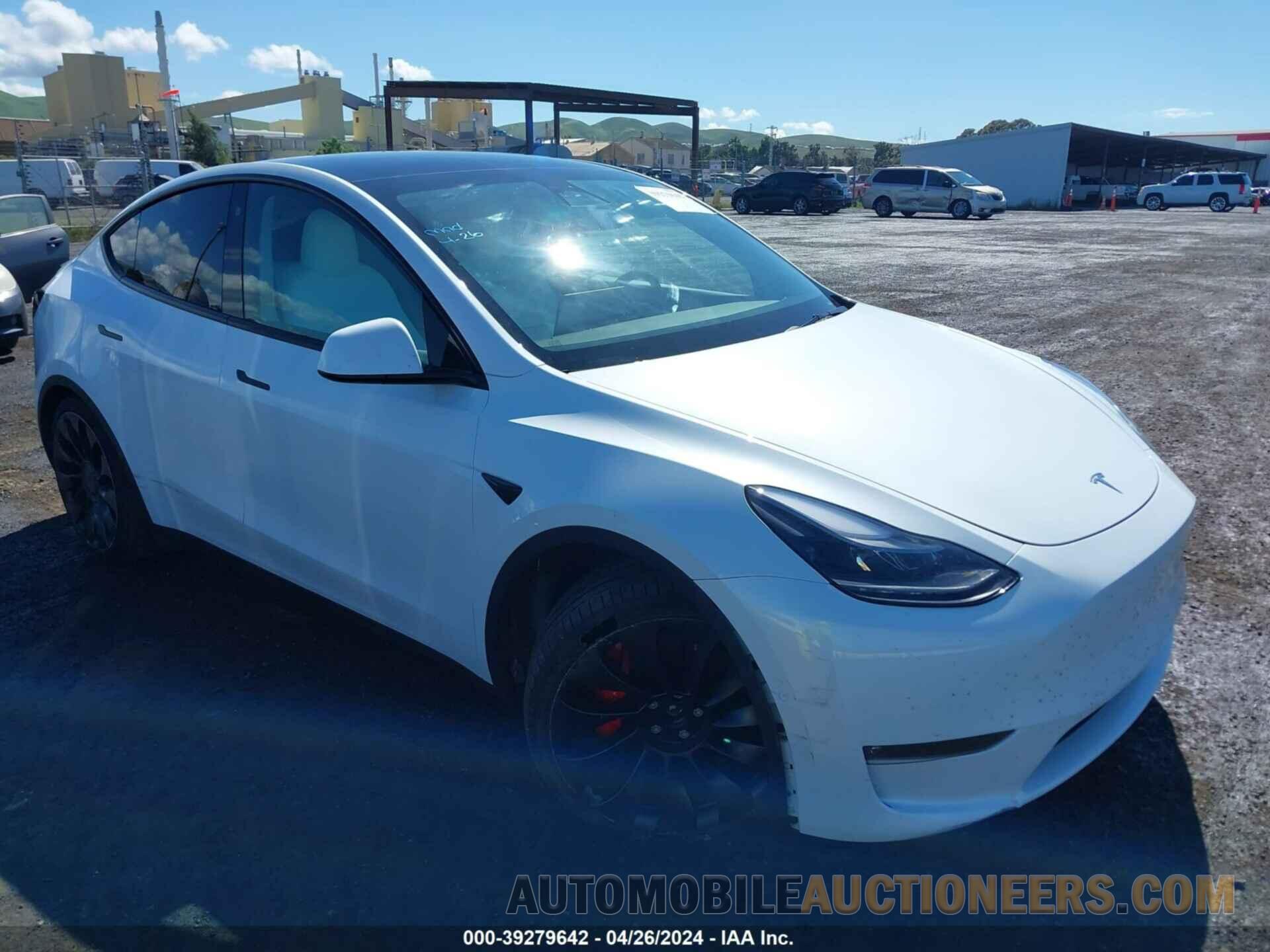 7SAYGDEFXNF490722 TESLA MODEL Y 2022