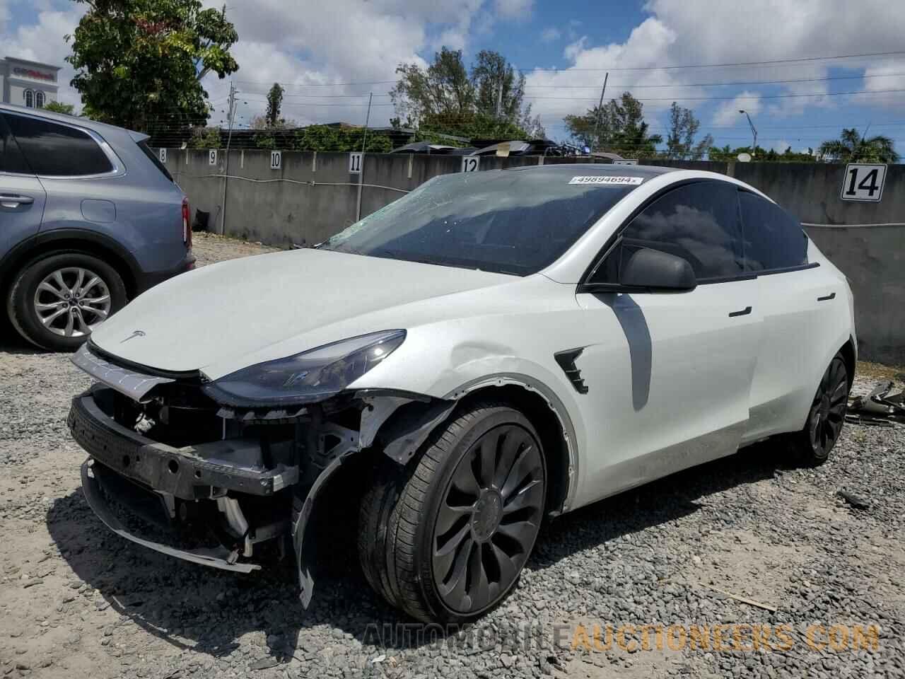 7SAYGDEFXNF506157 TESLA MODEL Y 2022