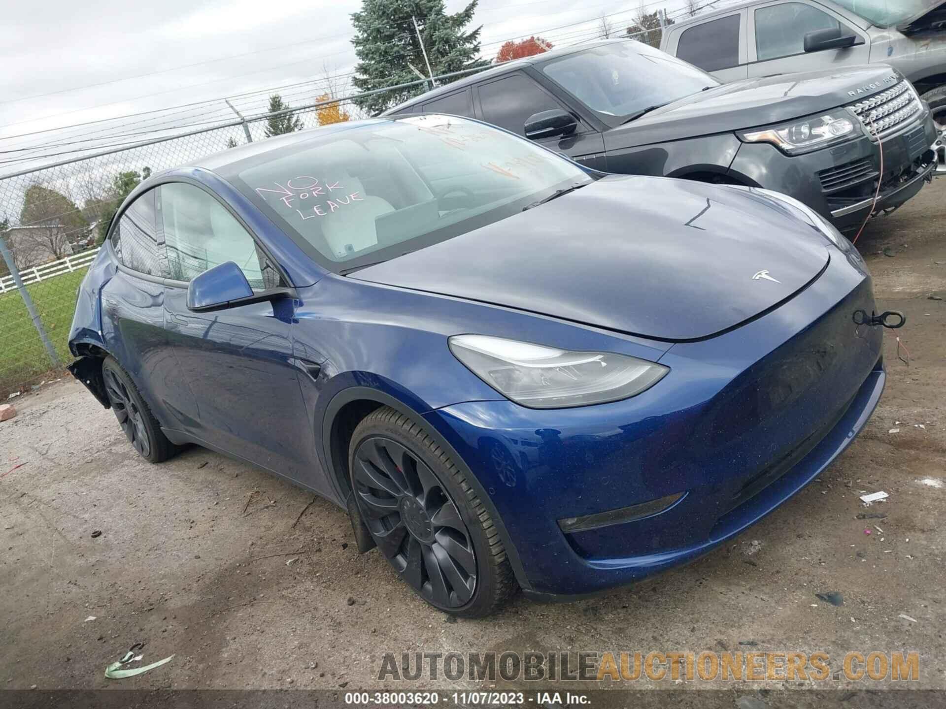 7SAYGDEFXNF513903 TESLA MODEL Y 2022