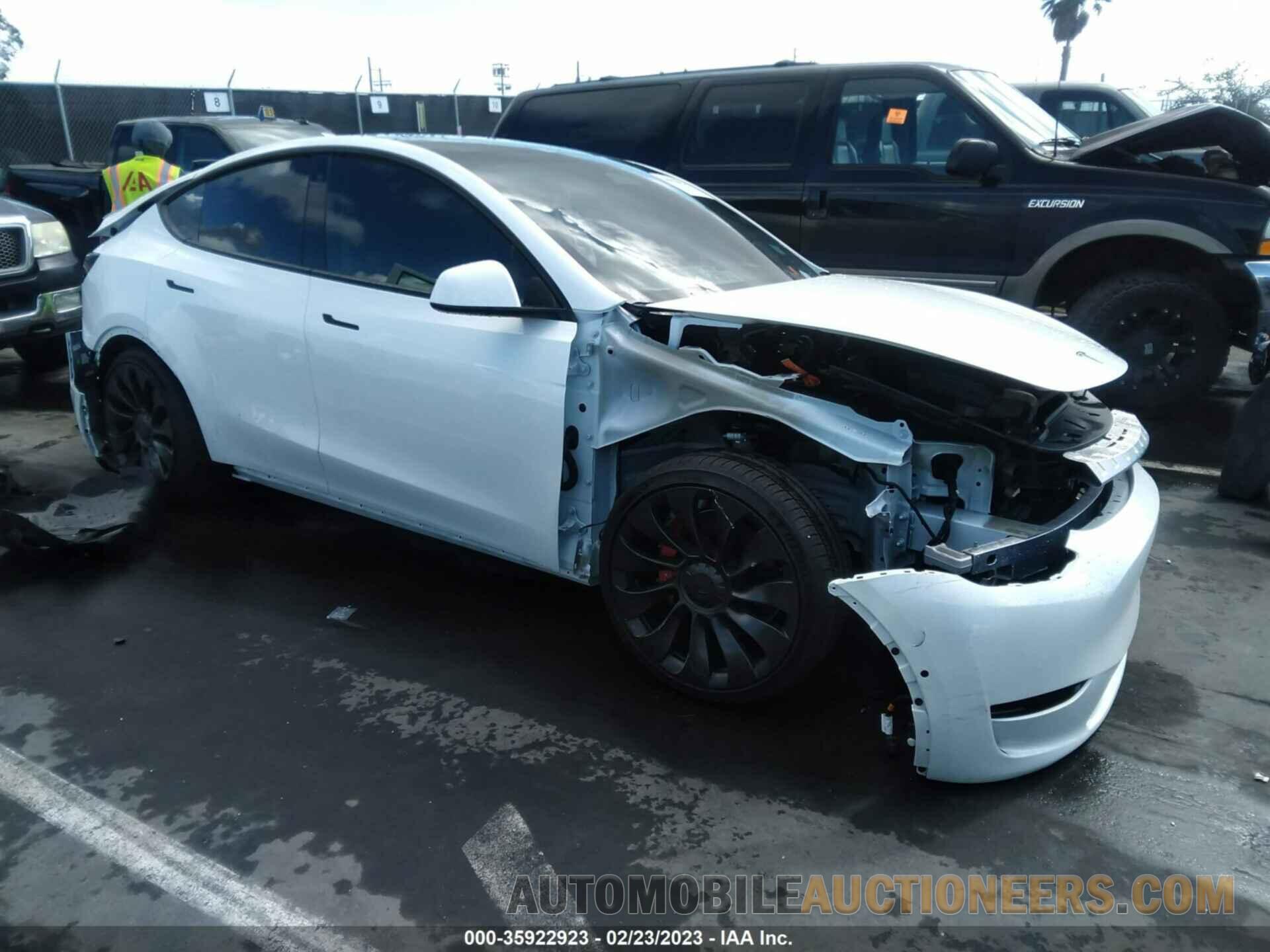 7SAYGDEFXNF517577 TESLA MODEL Y 2022