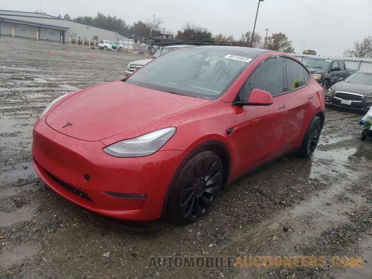 7SAYGDEFXNF561451 TESLA MODEL Y 2022