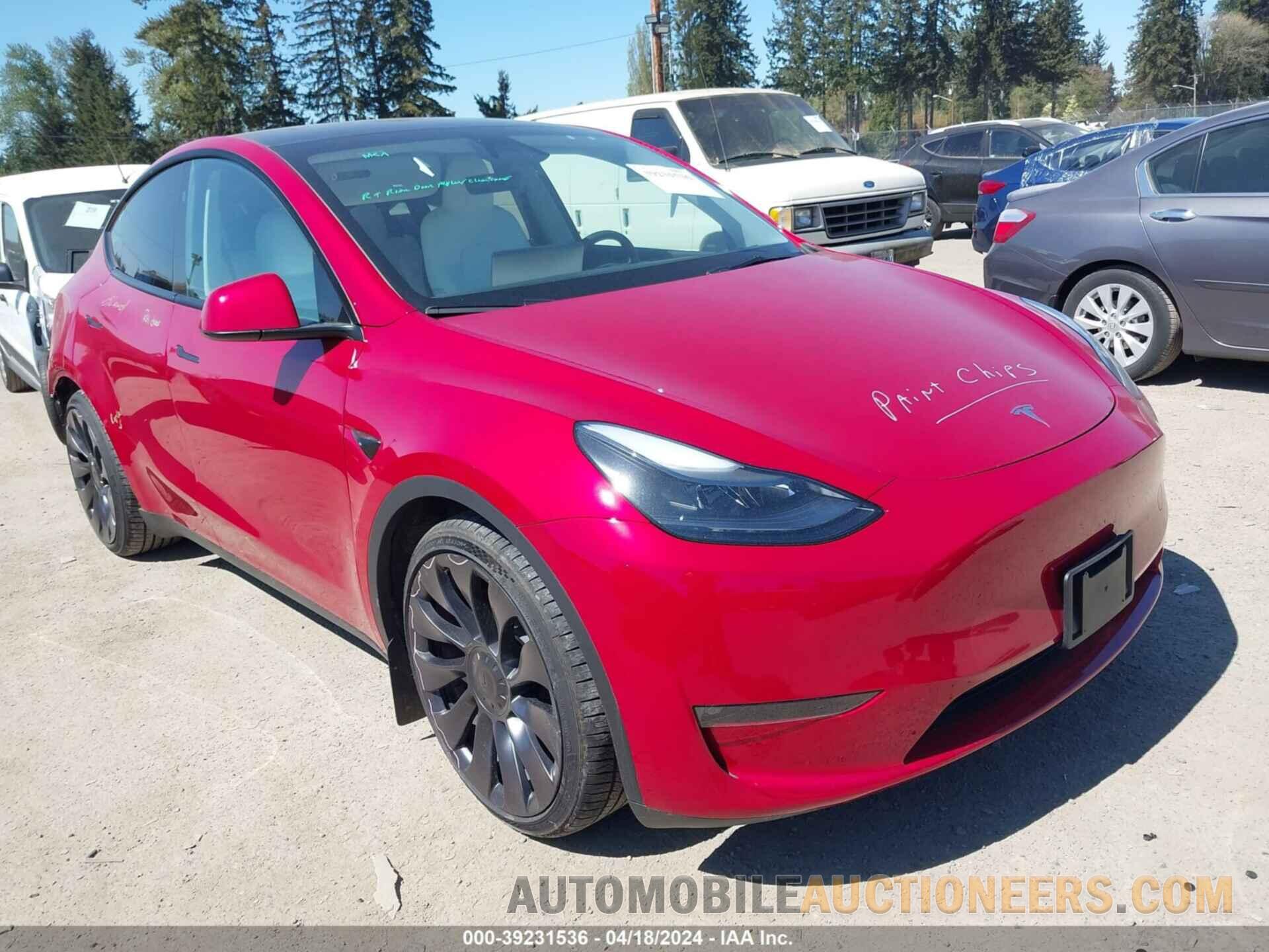 7SAYGDEFXPF873207 TESLA MODEL Y 2023