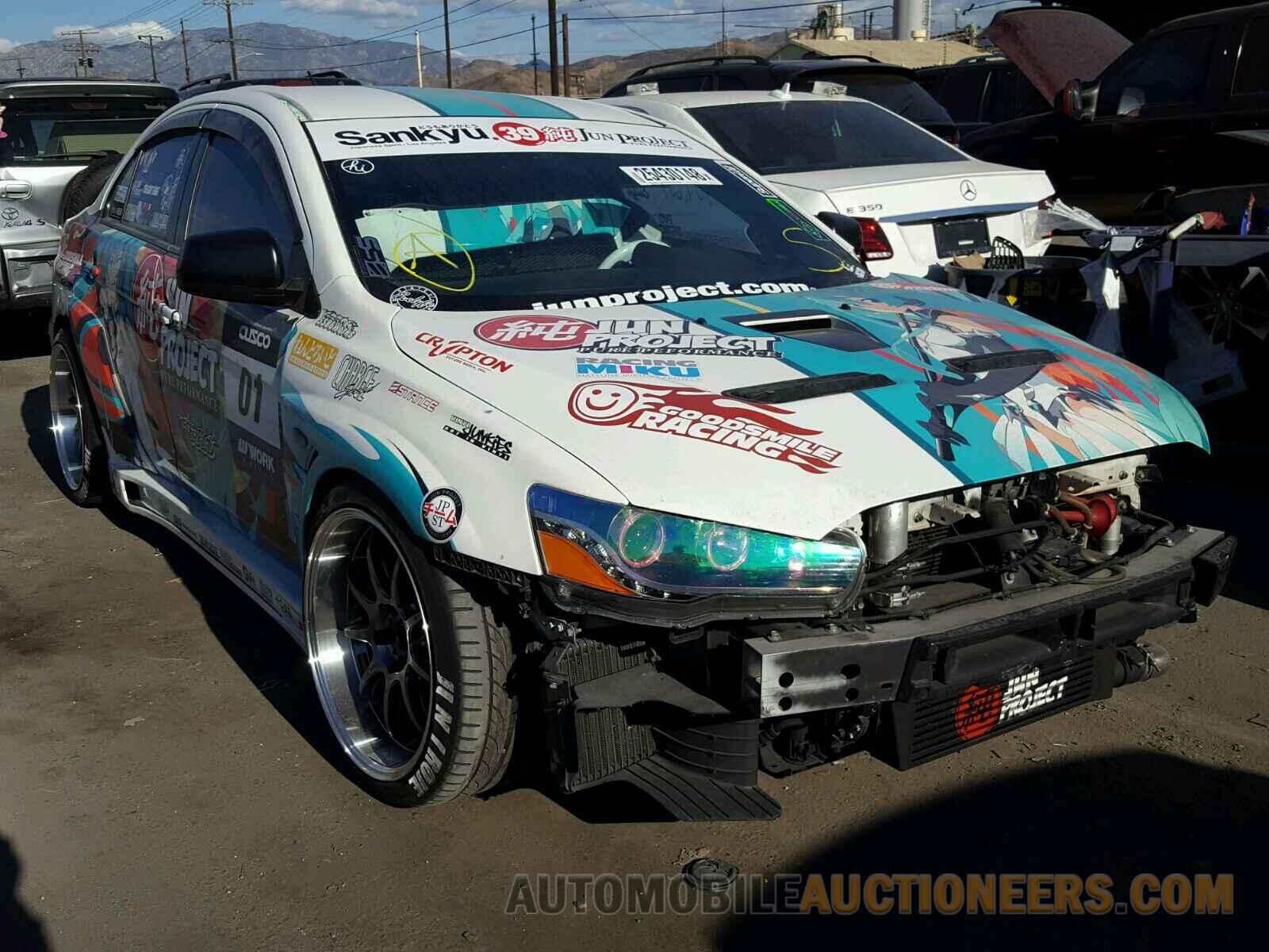 JA32W8FV8AU018974 MITSUBISHI EVO 2010