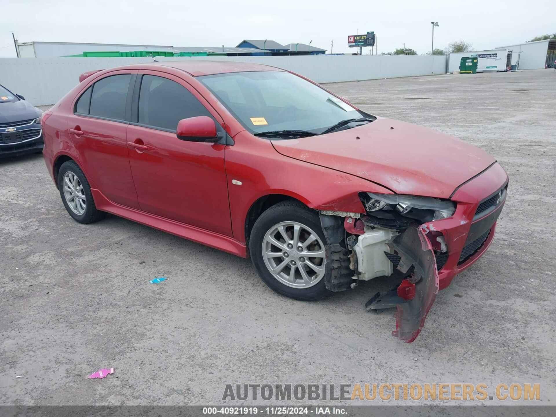 JA32X2HU3CU013179 MITSUBISHI LANCER SPORTBACK 2012