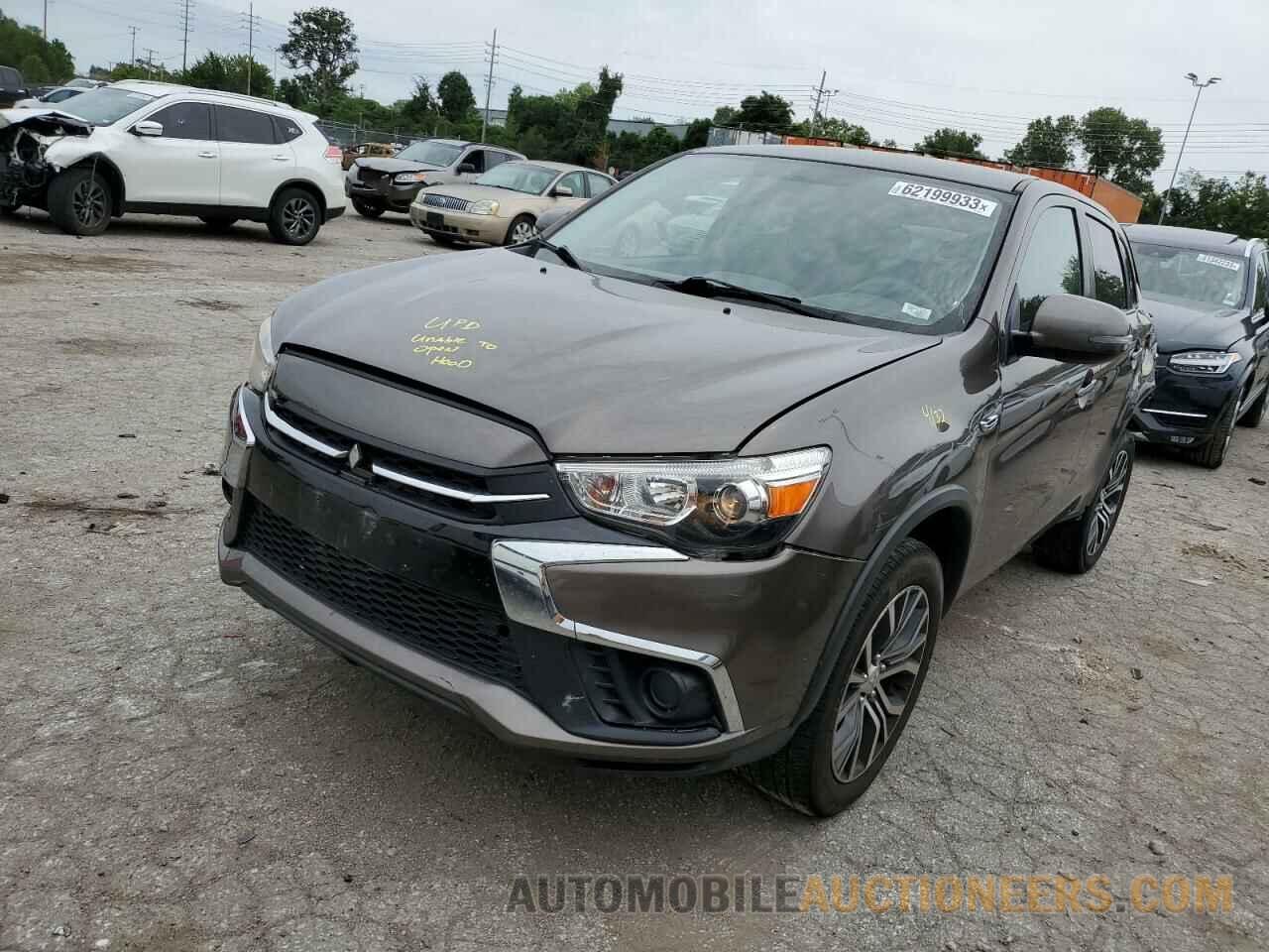 JA4AP3AU0KU025988 MITSUBISHI OUTLANDER 2019