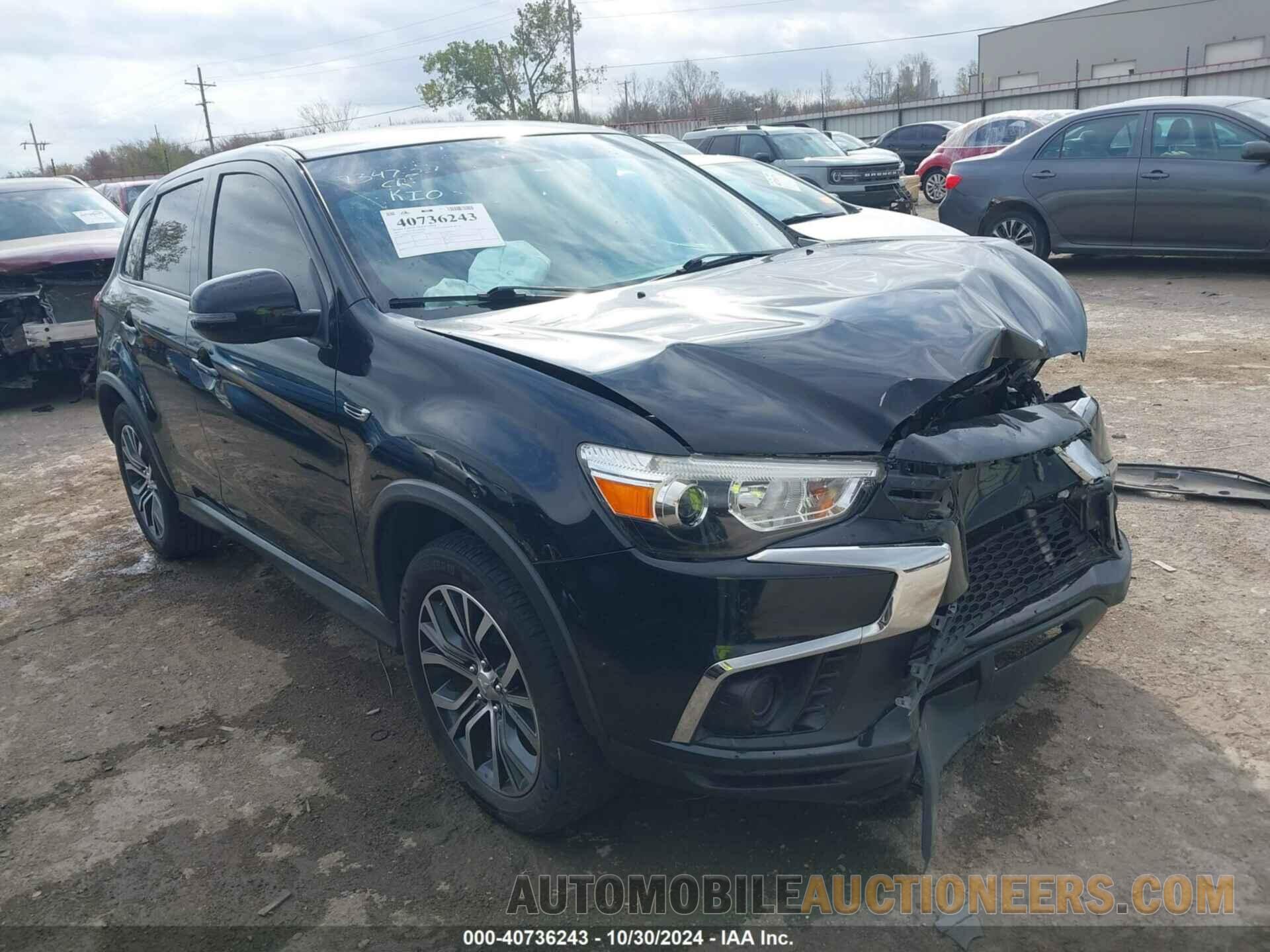 JA4AP3AU0KU034075 MITSUBISHI OUTLANDER SPORT 2019