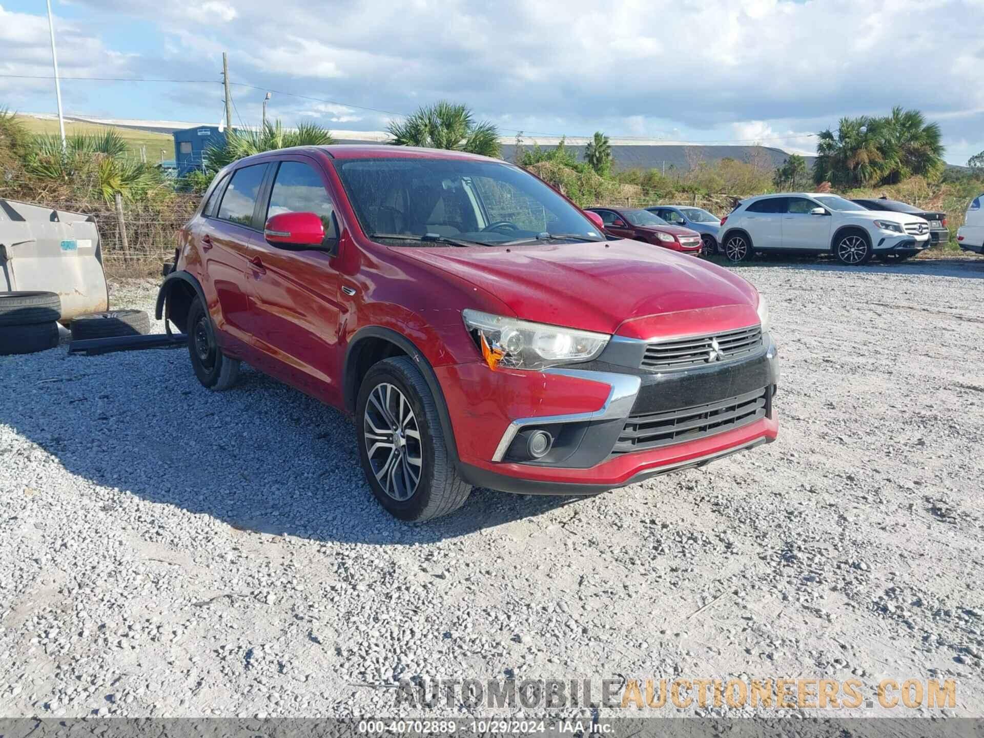 JA4AP3AU1GZ060176 MITSUBISHI OUTLANDER SPORT 2016