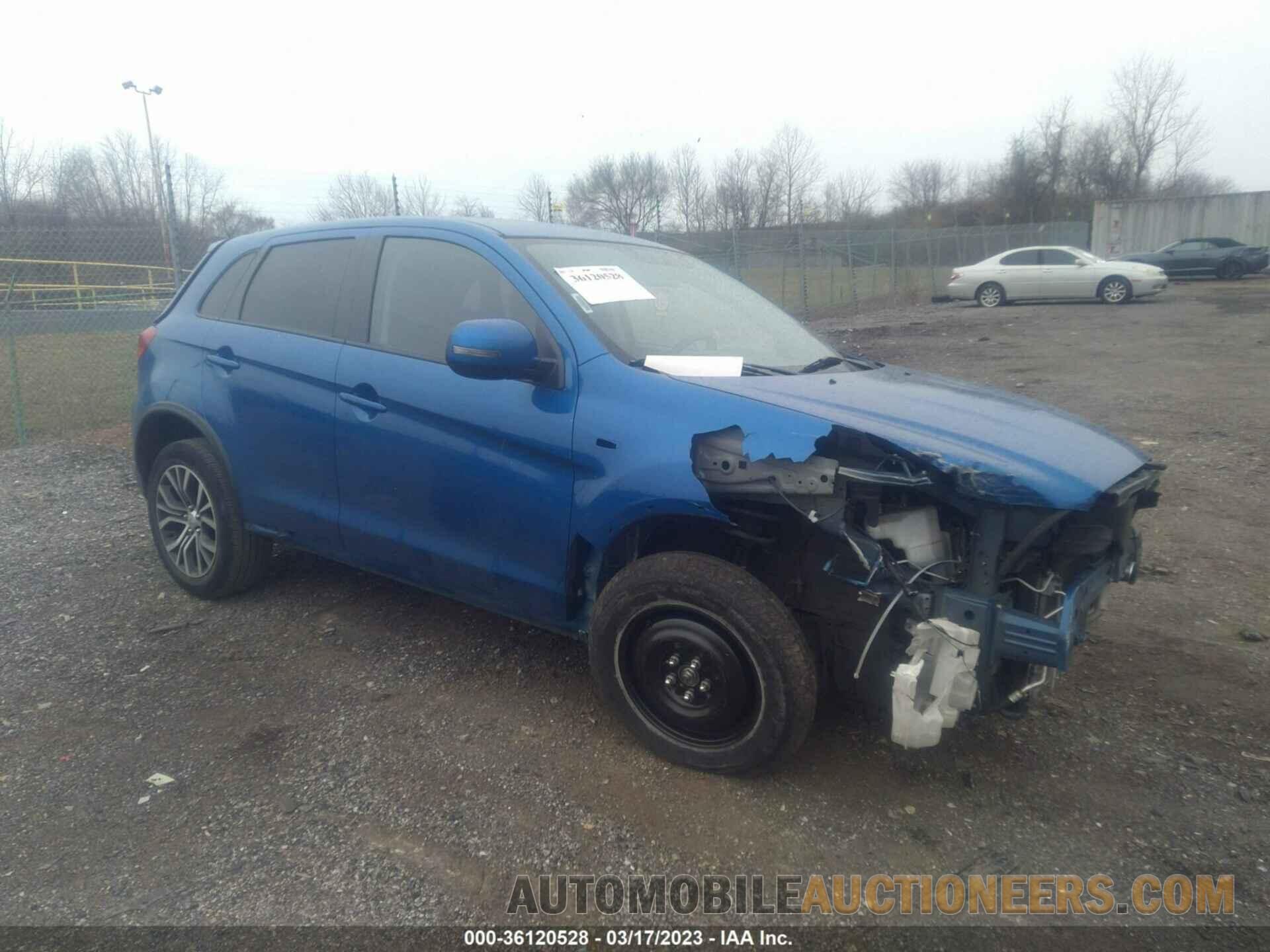 JA4AP3AU2KU033767 MITSUBISHI OUTLANDER SPORT 2019