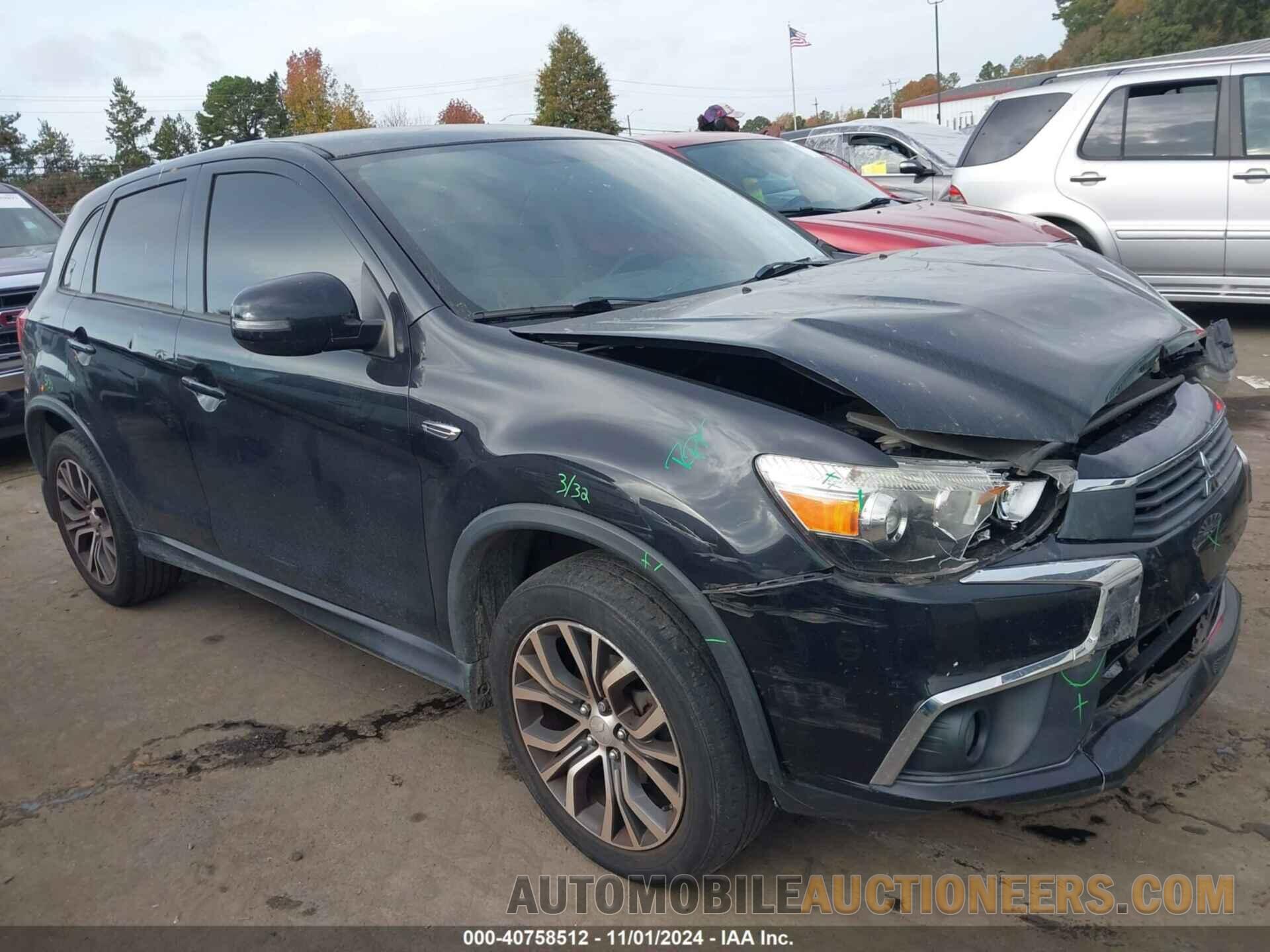 JA4AP3AU4HZ040182 MITSUBISHI OUTLANDER SPORT 2017