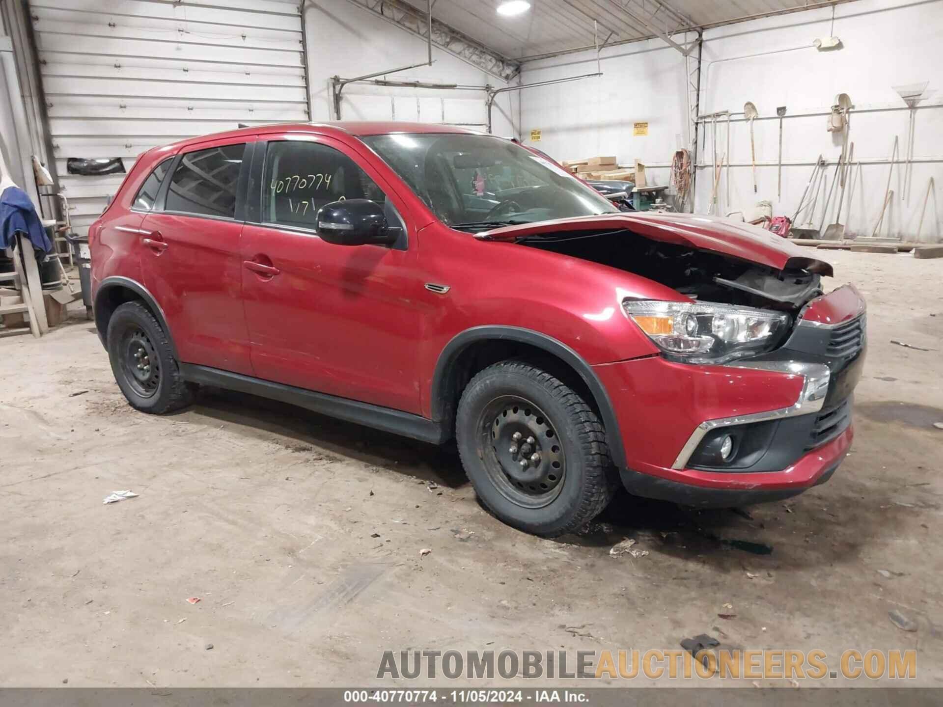 JA4AP3AU5HZ043558 MITSUBISHI OUTLANDER SPORT 2017