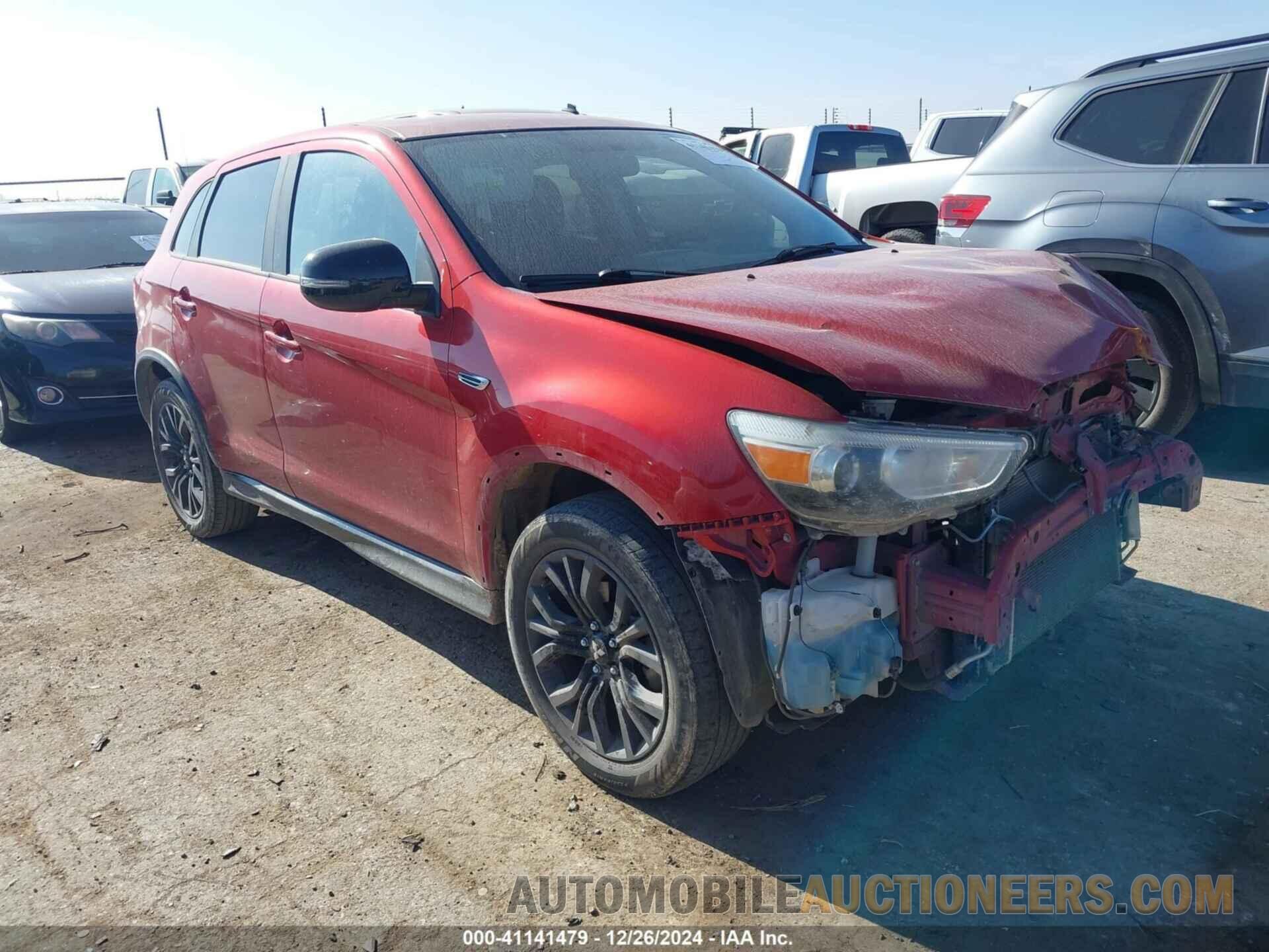 JA4AP3AU6KU025316 MITSUBISHI OUTLANDER SPORT 2019