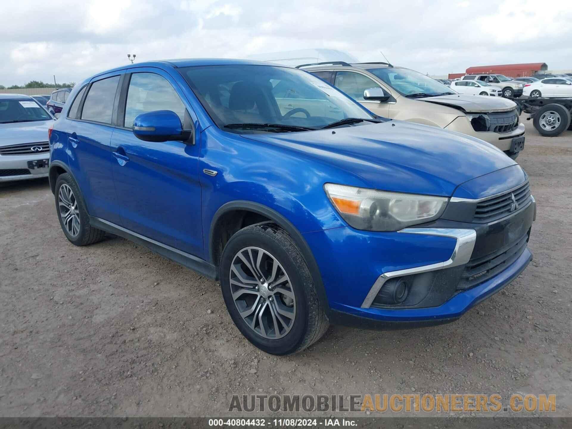 JA4AP3AU9GZ033601 MITSUBISHI OUTLANDER SPORT 2016