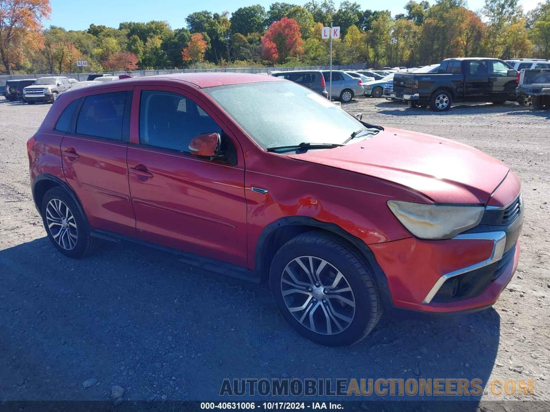 JA4AP3AUXHZ005582 MITSUBISHI OUTLANDER SPORT 2017