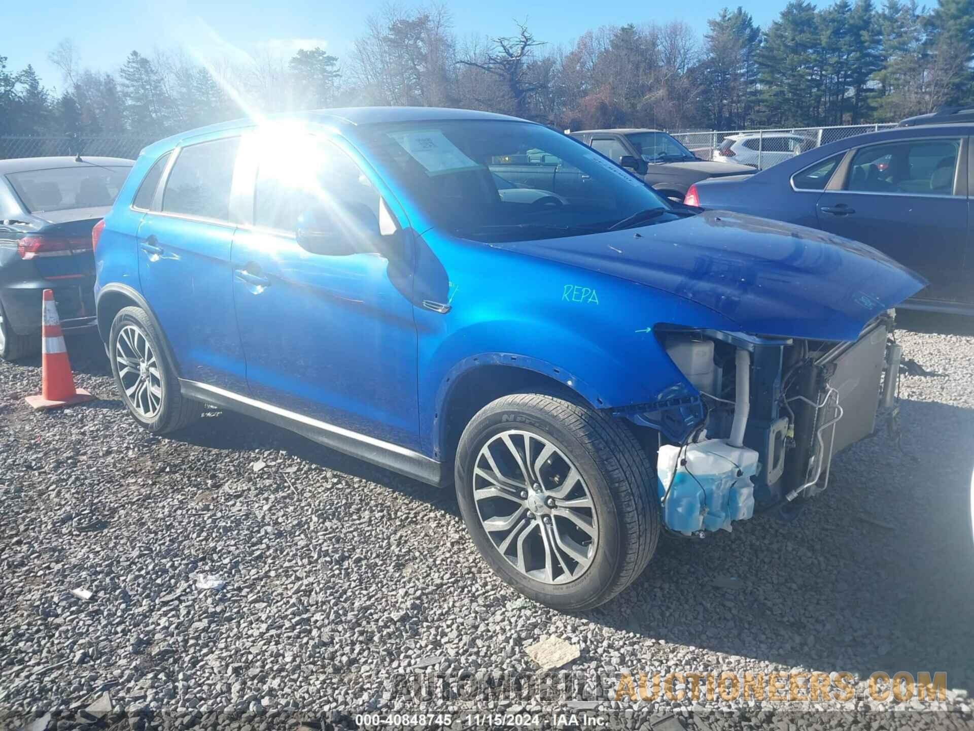 JA4AP3AUXKU033693 MITSUBISHI OUTLANDER SPORT 2019