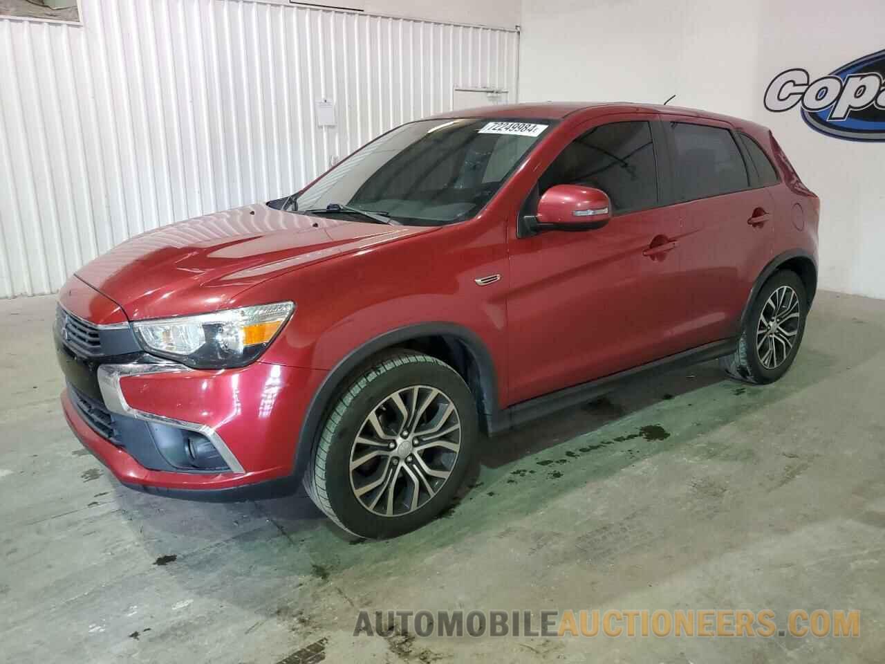 JA4AP3AW0GZ059652 MITSUBISHI OUTLANDER 2016