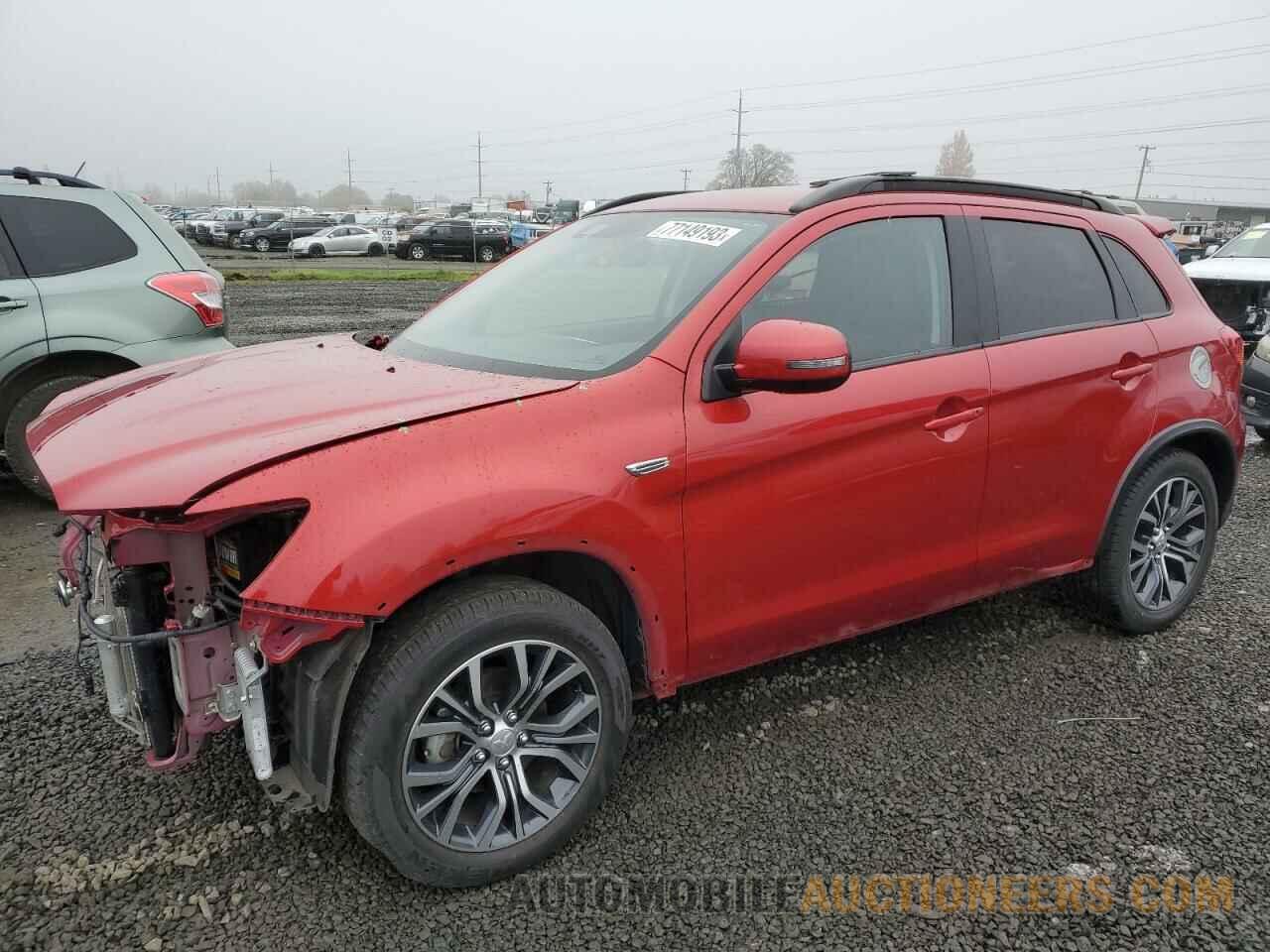 JA4AP4AW2KU006754 MITSUBISHI OUTLANDER 2019