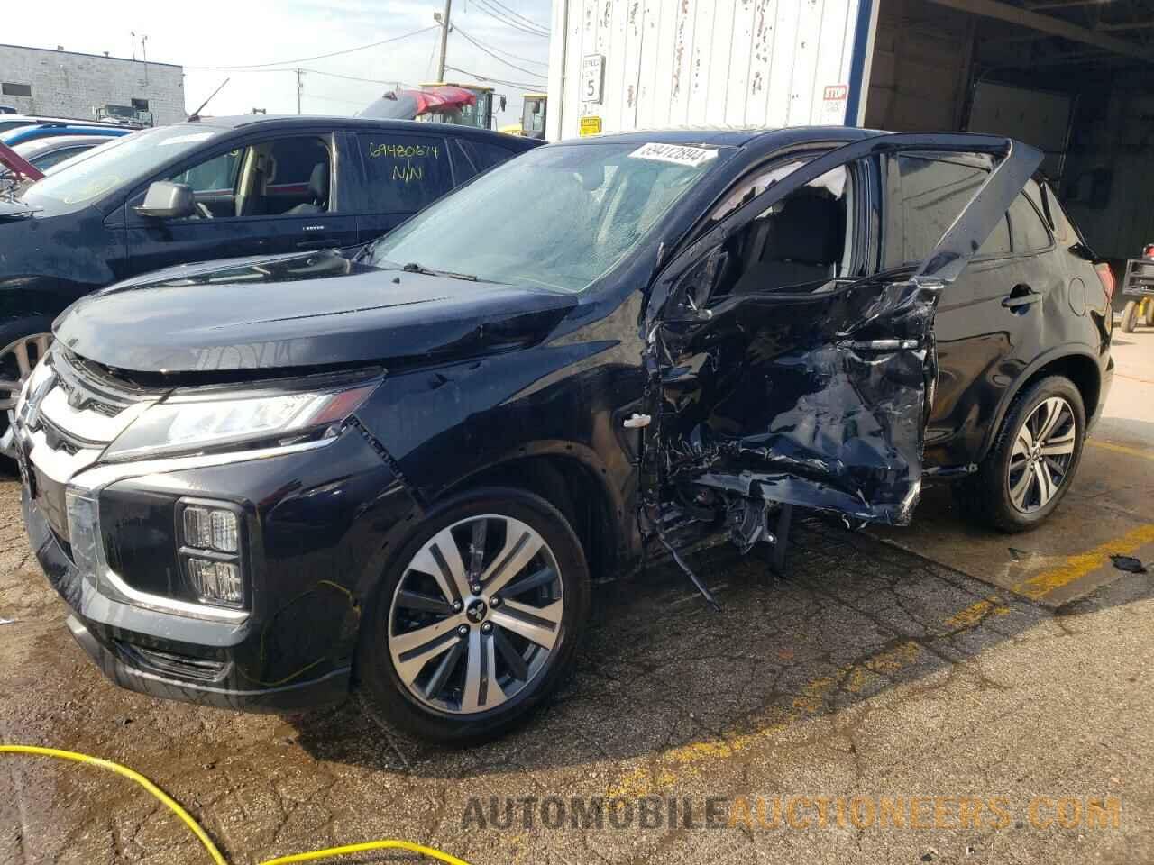 JA4APUAU0MU033307 MITSUBISHI OUTLANDER 2021