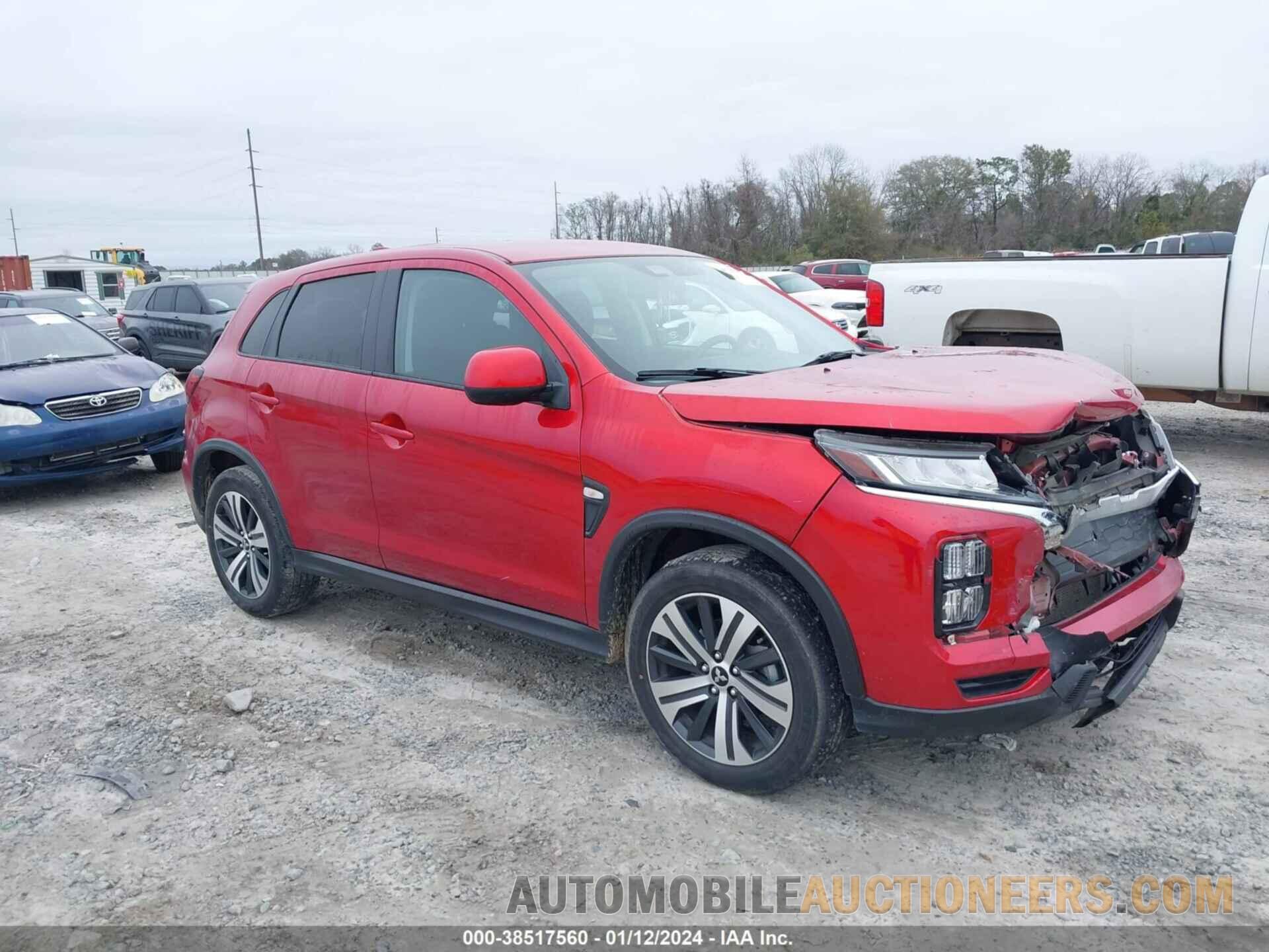 JA4APUAU3MU004917 MITSUBISHI OUTLANDER SPORT 2021