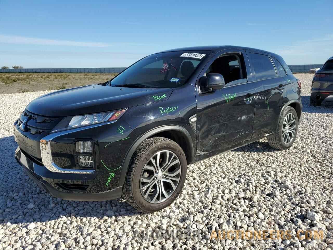 JA4APUAU4MU005994 MITSUBISHI OUTLANDER 2021