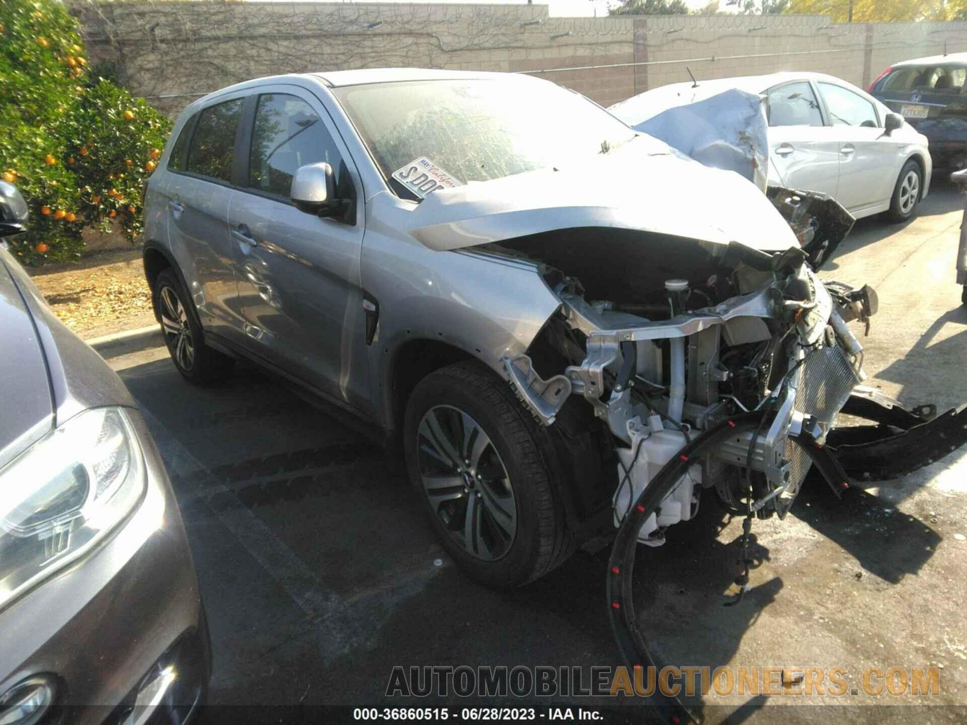 JA4APUAU4MU024741 MITSUBISHI OUTLANDER SPORT 2021