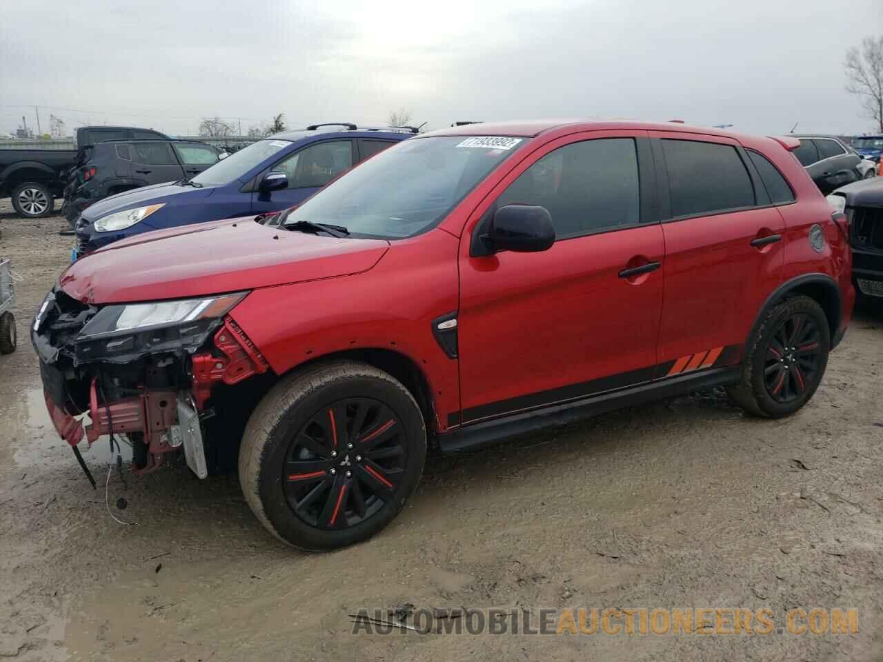 JA4APUAU8MU015301 MITSUBISHI OUTLANDER 2021