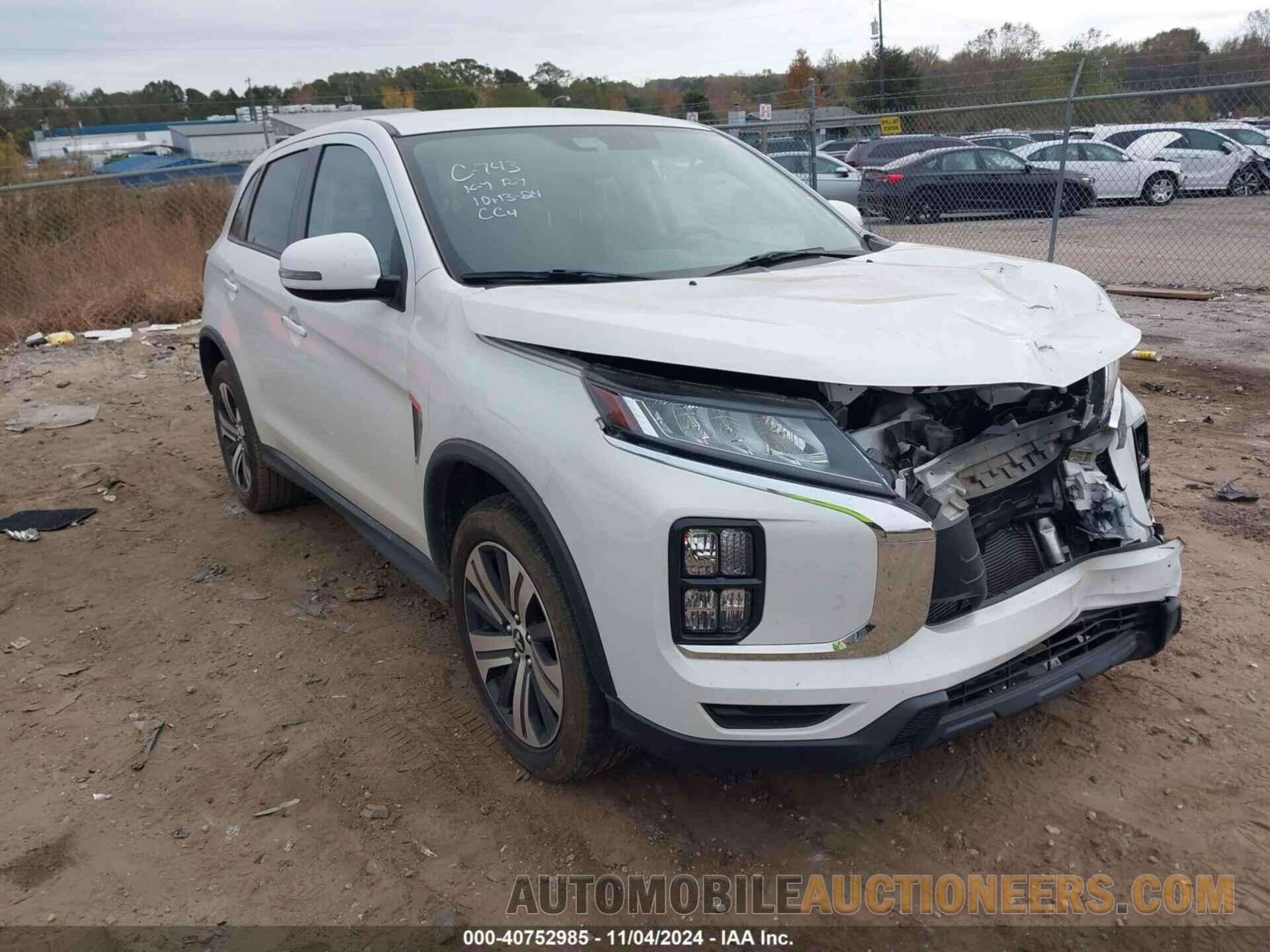 JA4APVAU1MU030499 MITSUBISHI OUTLANDER SPORT 2021