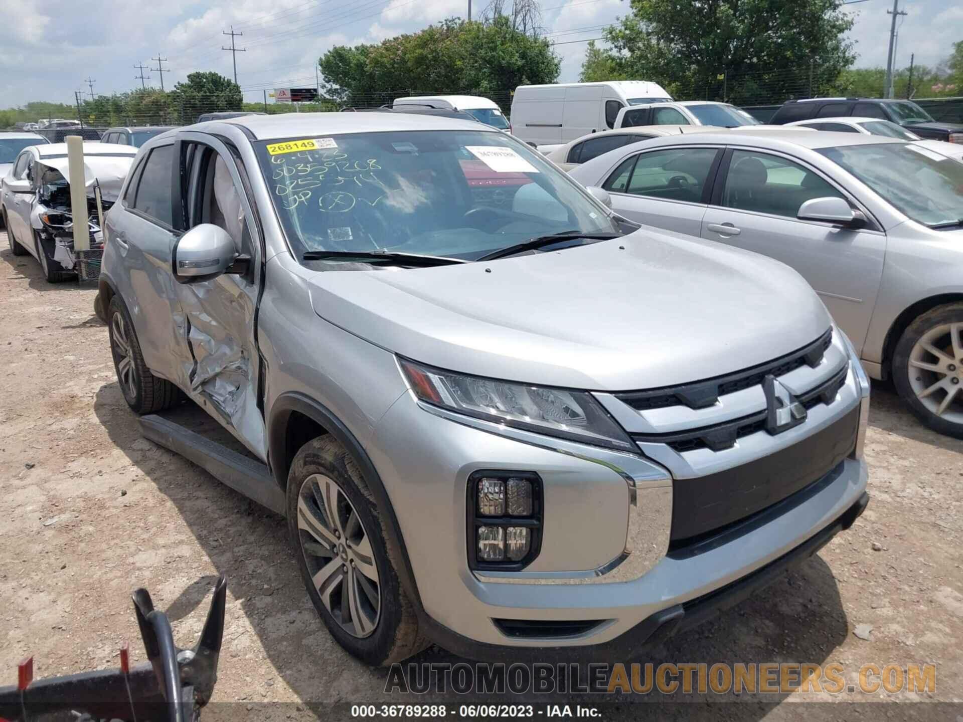 JA4APVAU3MU025594 MITSUBISHI OUTLANDER SPORT 2021