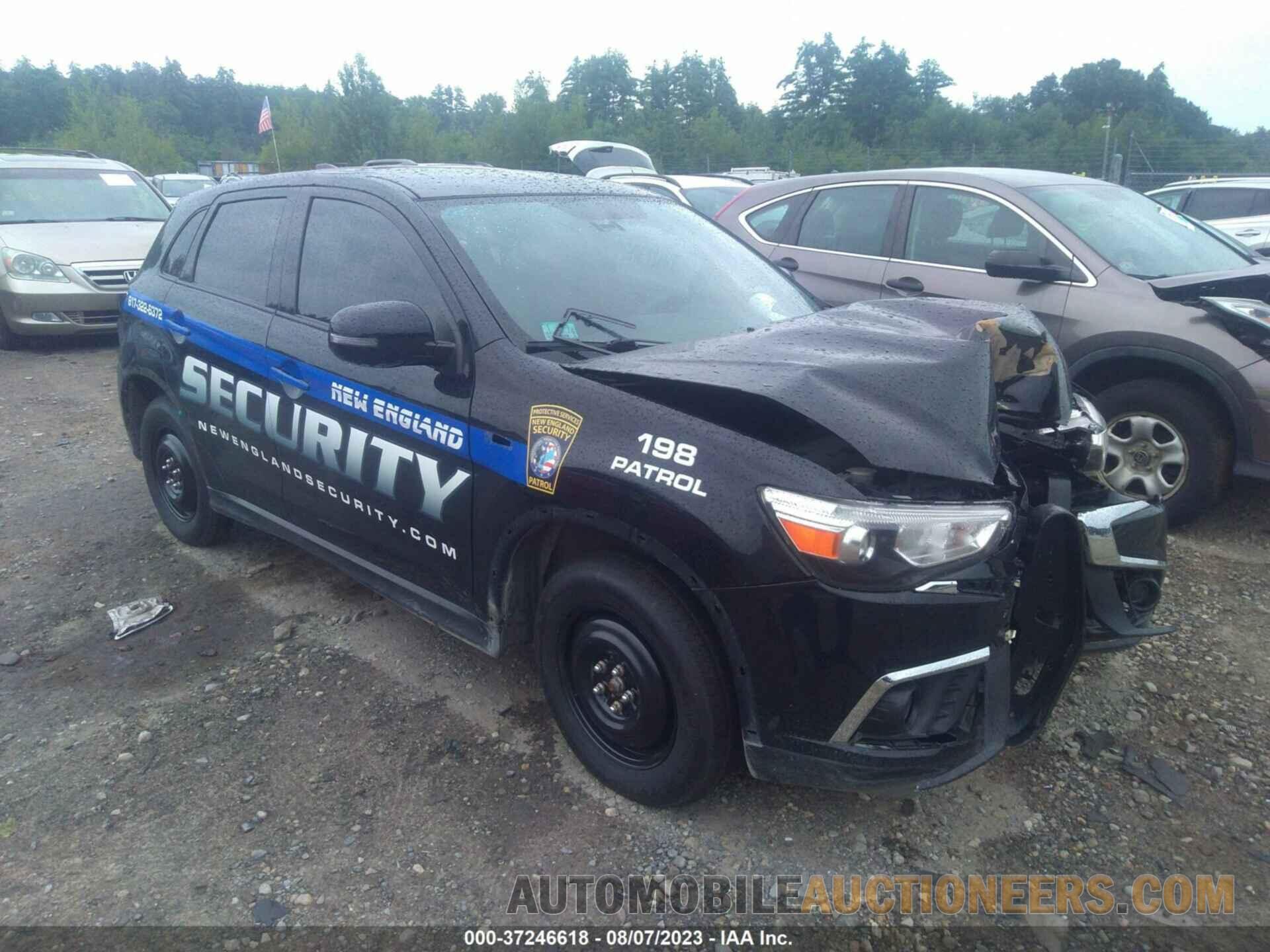 JA4AR3AU0KU026360 MITSUBISHI OUTLANDER SPORT 2019