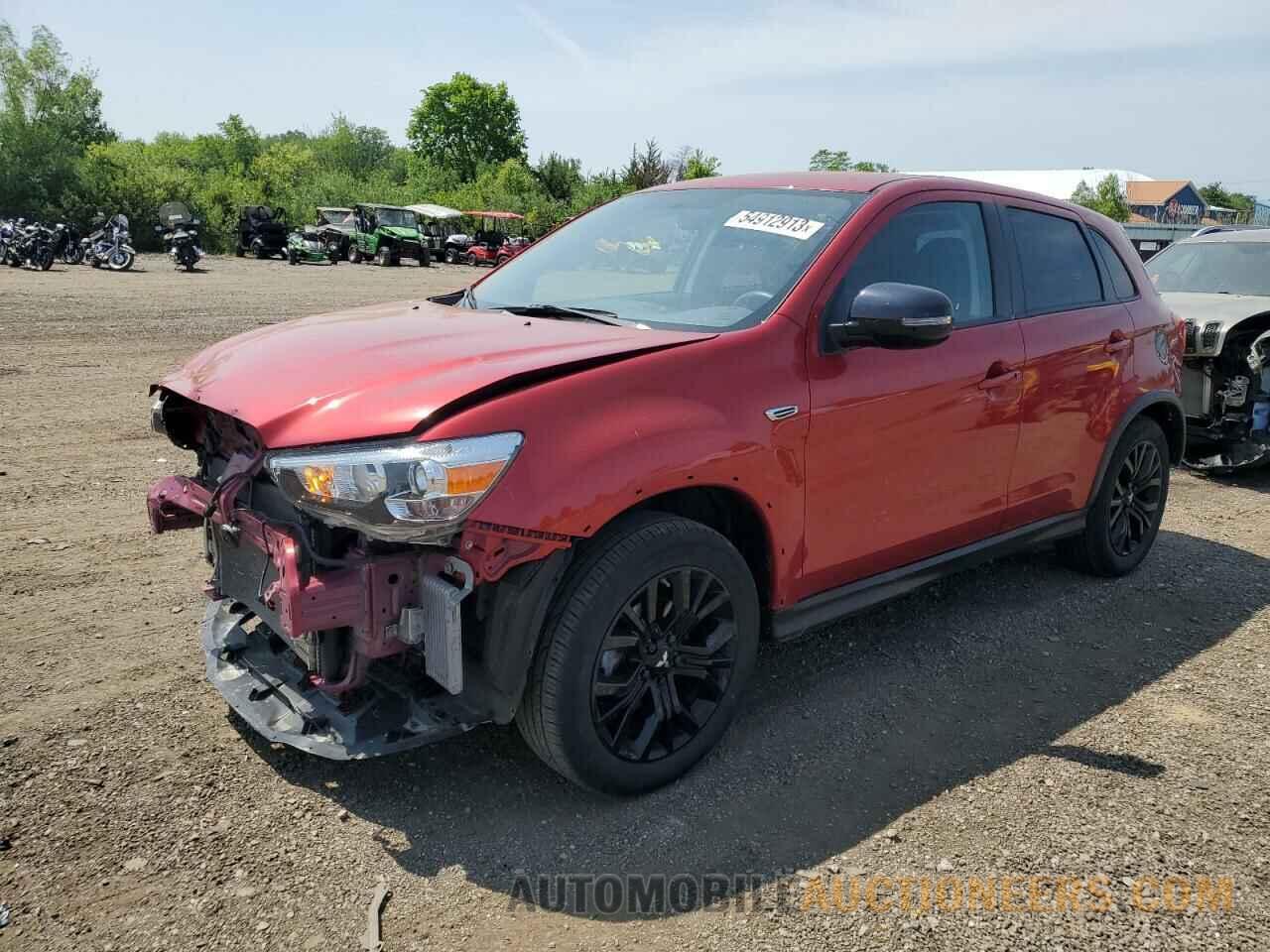 JA4AR3AU4JU007597 MITSUBISHI OUTLANDER 2018