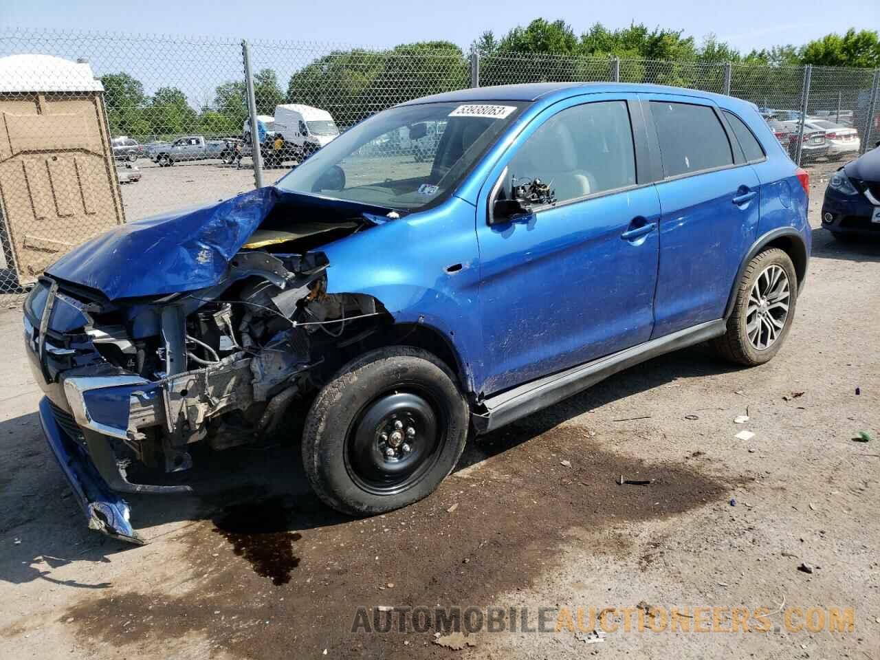 JA4AR3AU6KU021552 MITSUBISHI OUTLANDER 2019