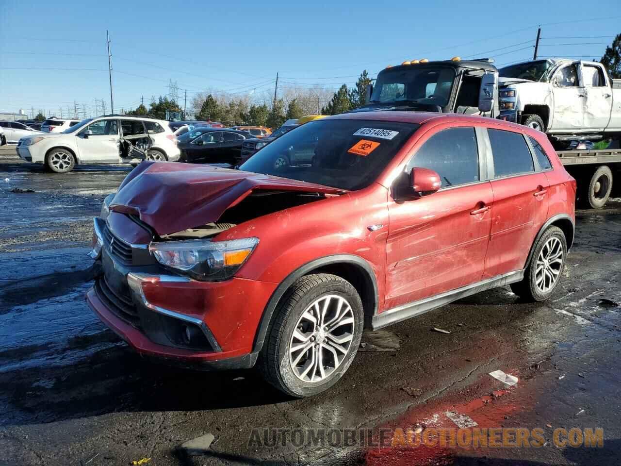 JA4AR3AW4HZ025967 MITSUBISHI OUTLANDER 2017