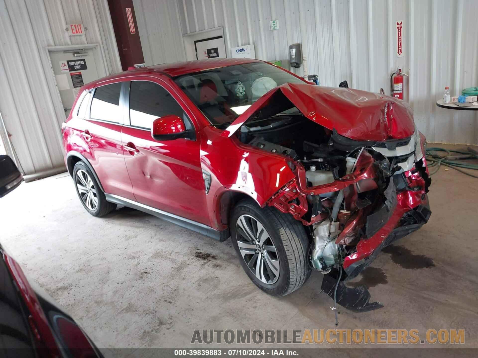 JA4ARUAU2NU010283 MITSUBISHI OUTLANDER SPORT 2022