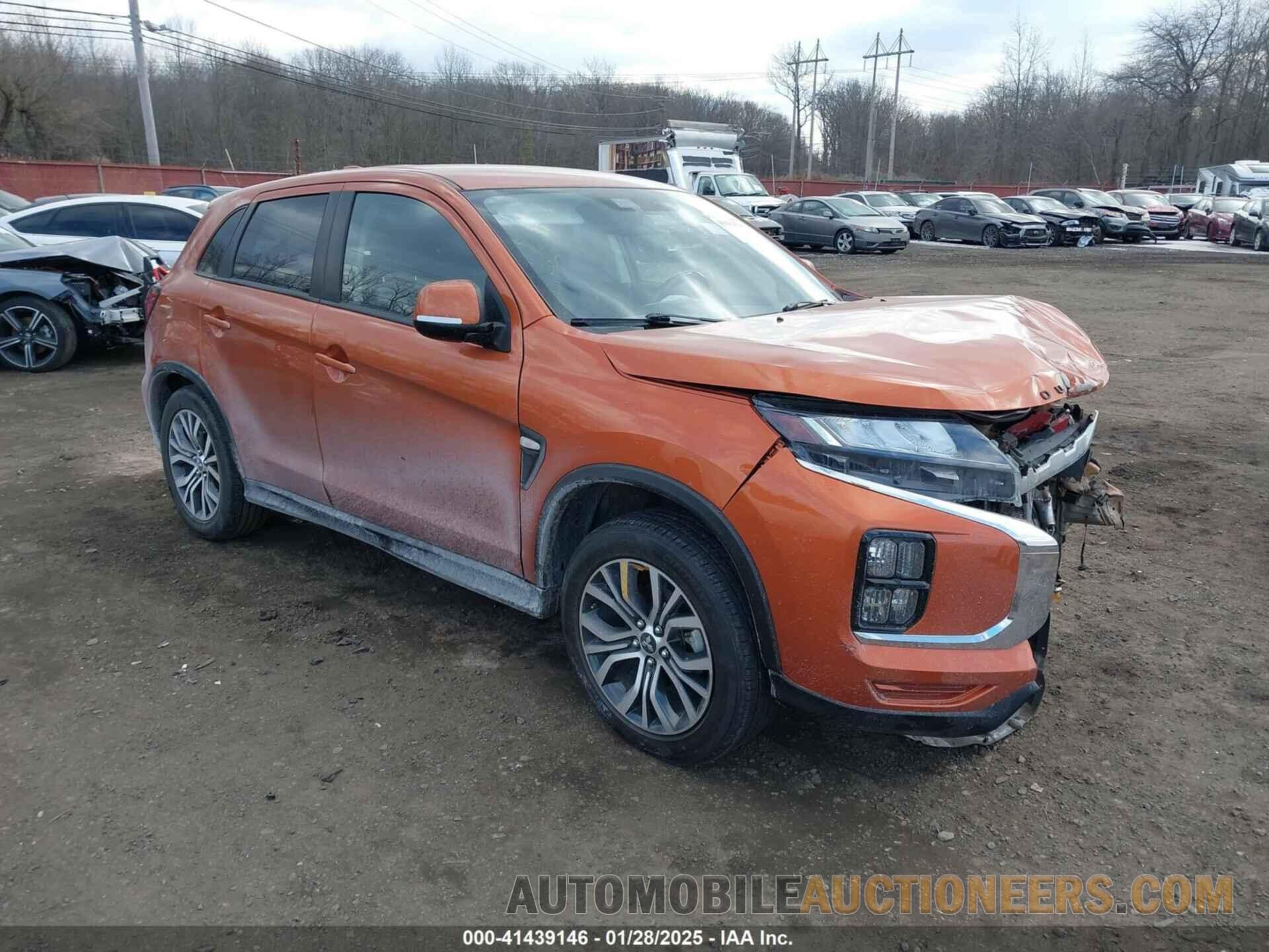 JA4ARUAU4MU021607 MITSUBISHI OUTLANDER SPORT 2021