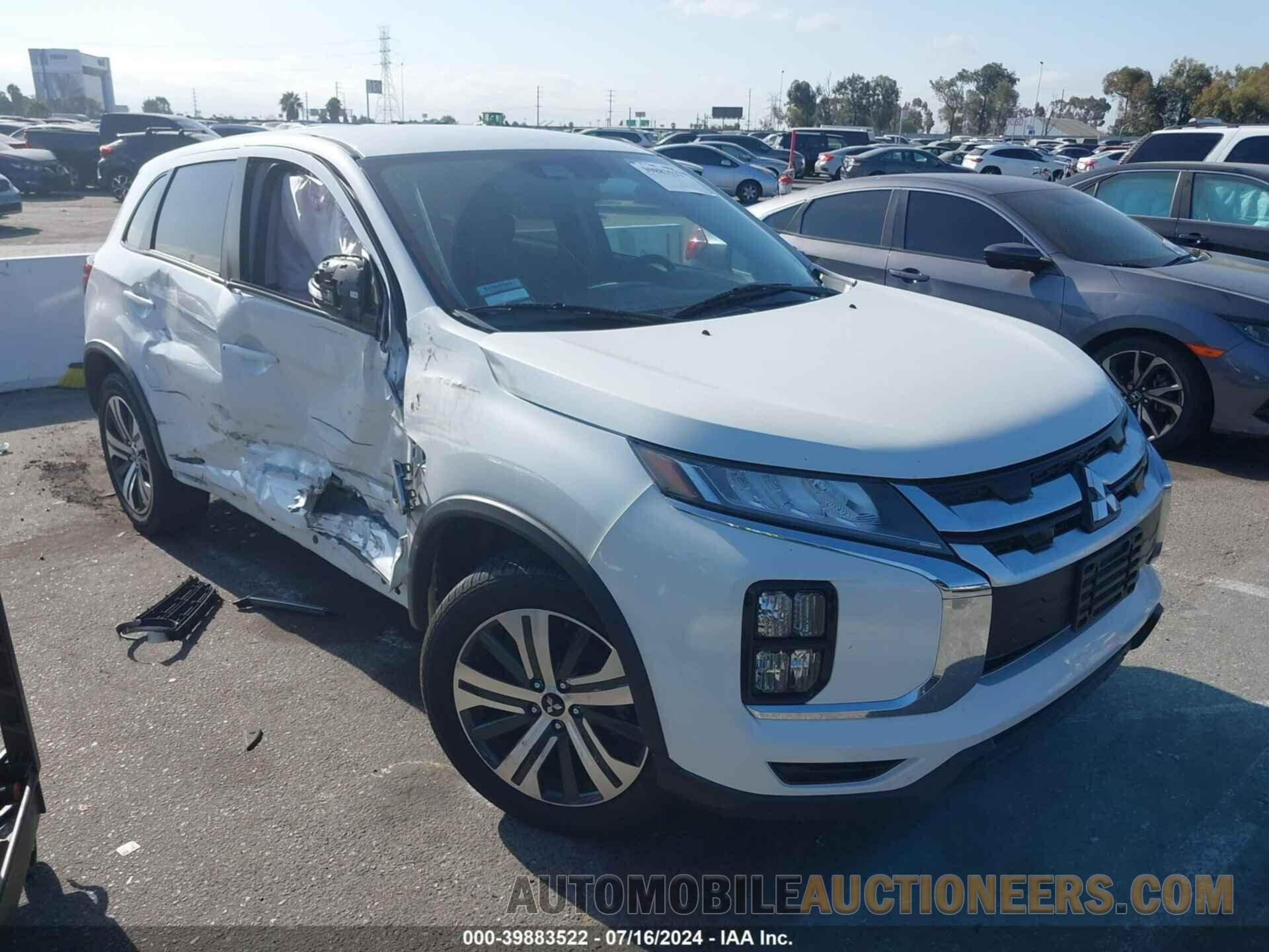 JA4ARUAU4MU026273 MITSUBISHI OUTLANDER SPORT 2021