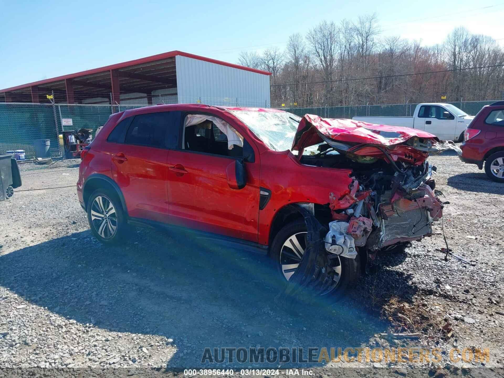 JA4ARUAU4MU031554 MITSUBISHI OUTLANDER SPORT 2021