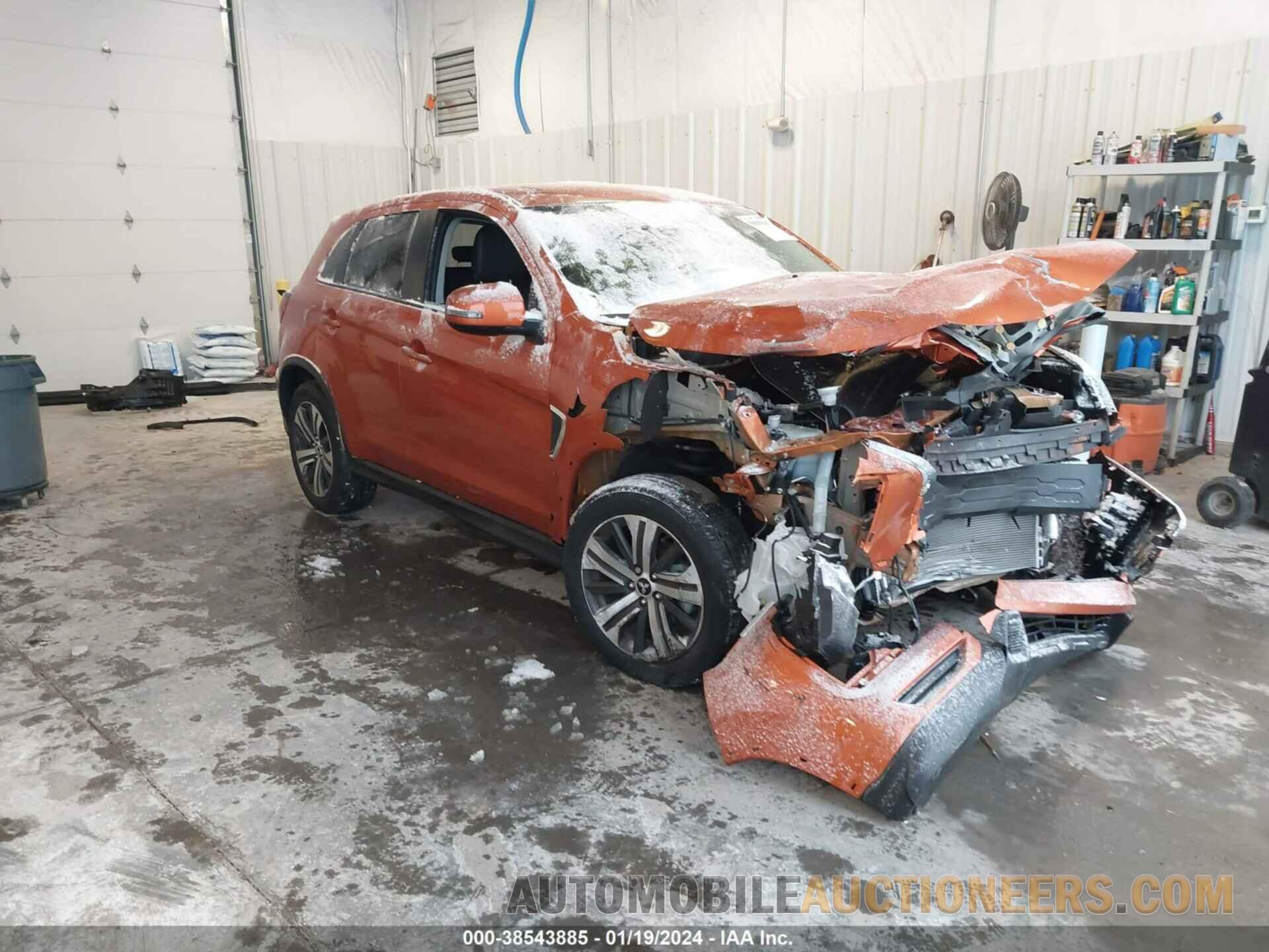 JA4ARUAU6NU018810 MITSUBISHI OUTLANDER SPORT 2022