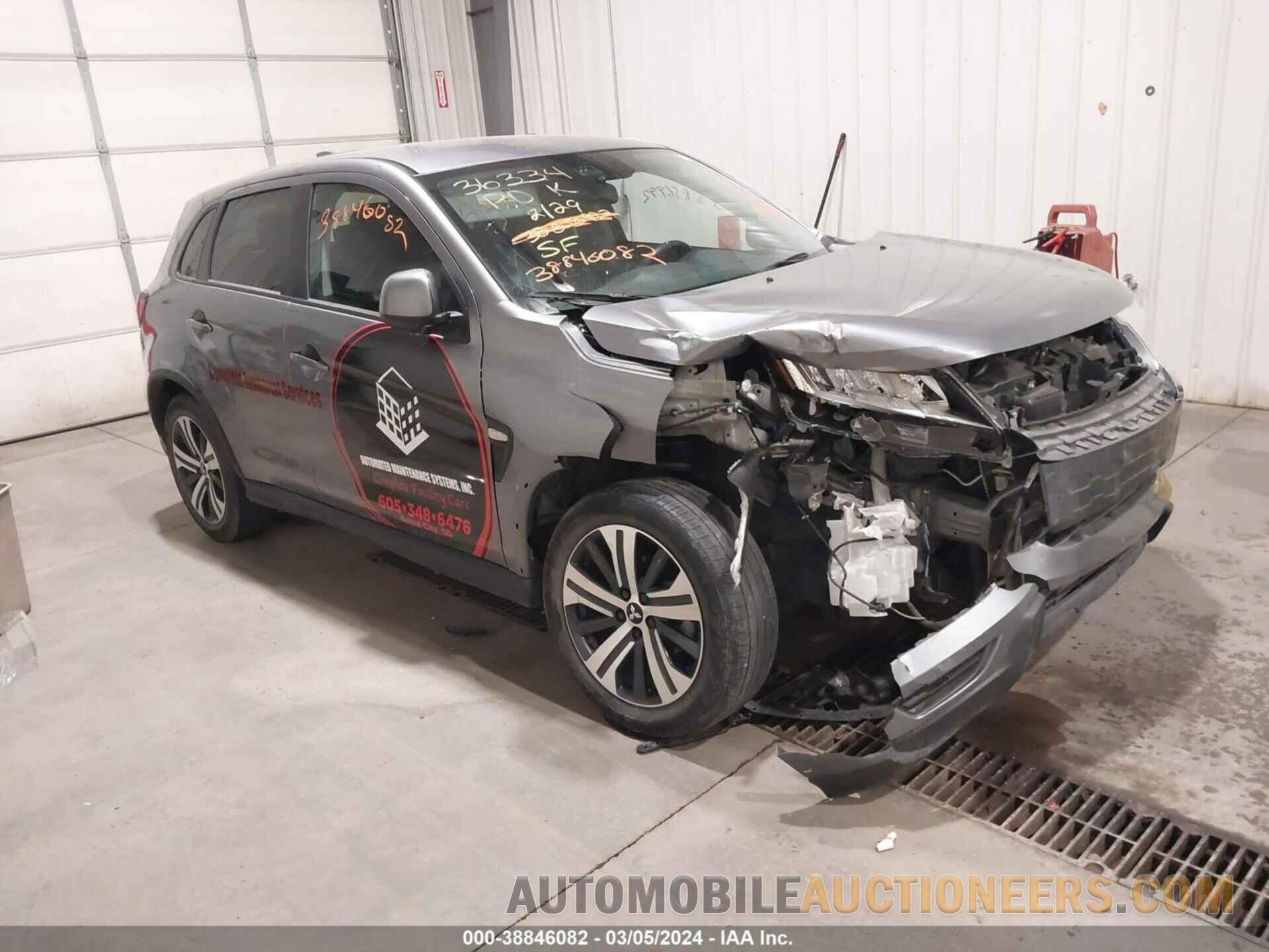 JA4ARUAU9NU014590 MITSUBISHI OUTLANDER SPORT 2022