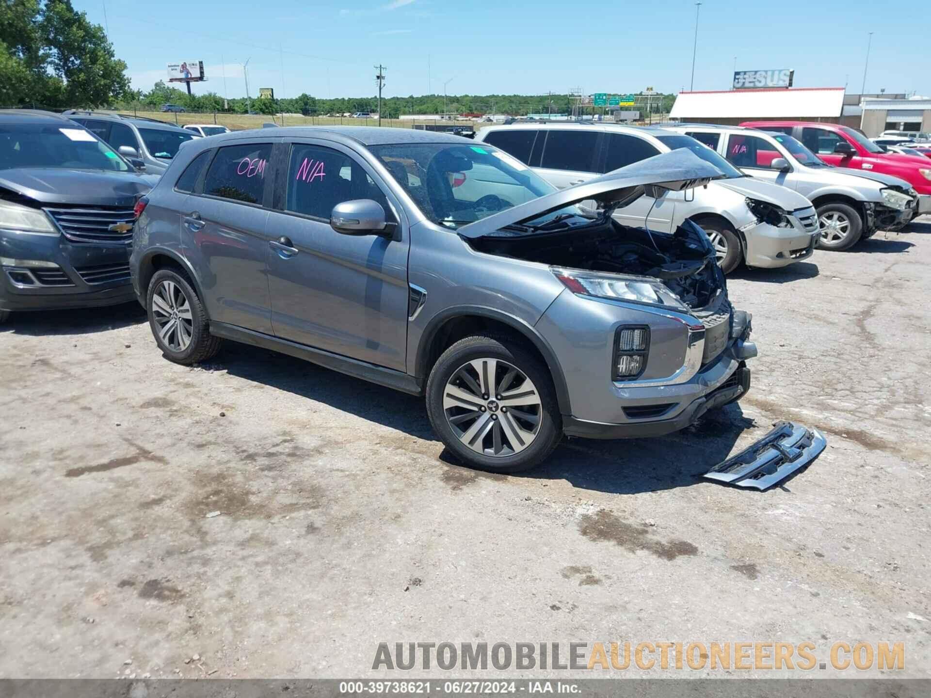 JA4ARUAUXMU029176 MITSUBISHI OUTLANDER SPORT 2021