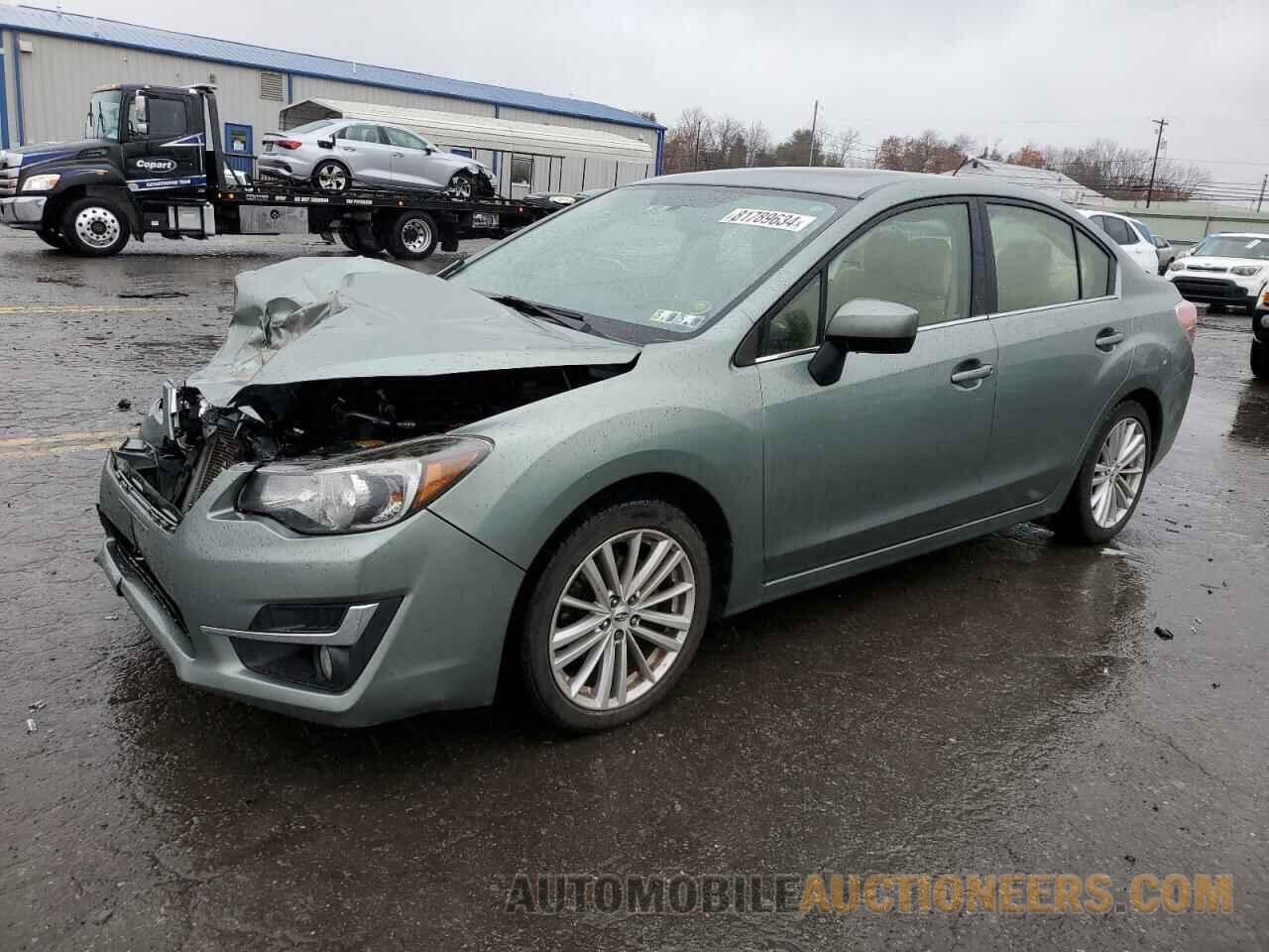 JF1GJAF6XGH002613 SUBARU IMPREZA 2016