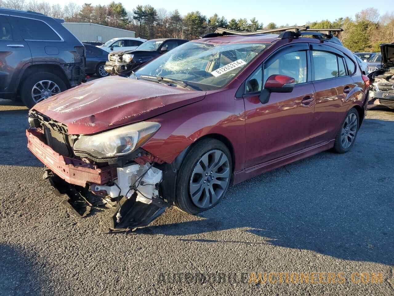 JF1GPAP62G8255678 SUBARU IMPREZA 2016